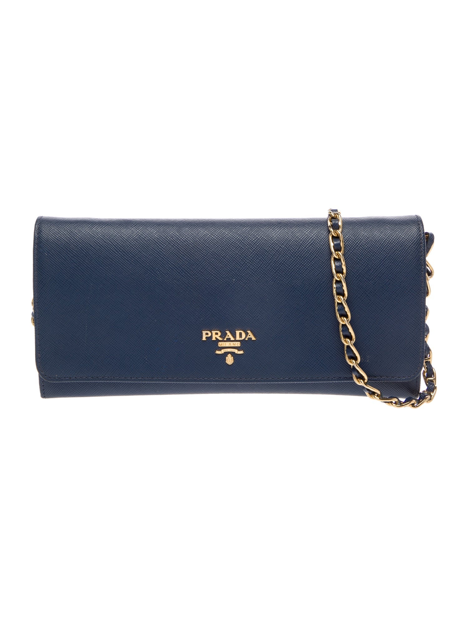 Prada Saffiano Leather Clutch