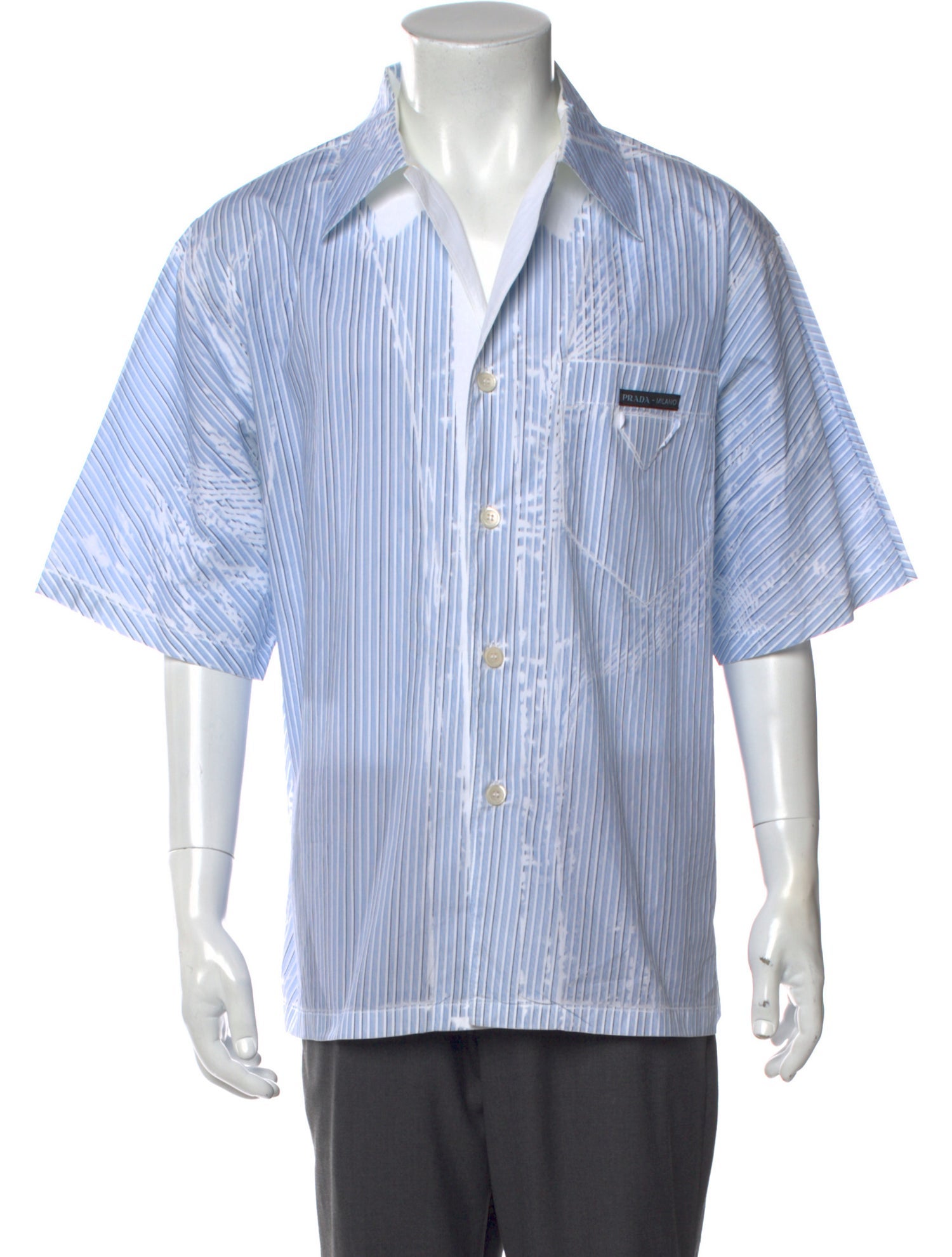 Prada 2019 Striped Shirt