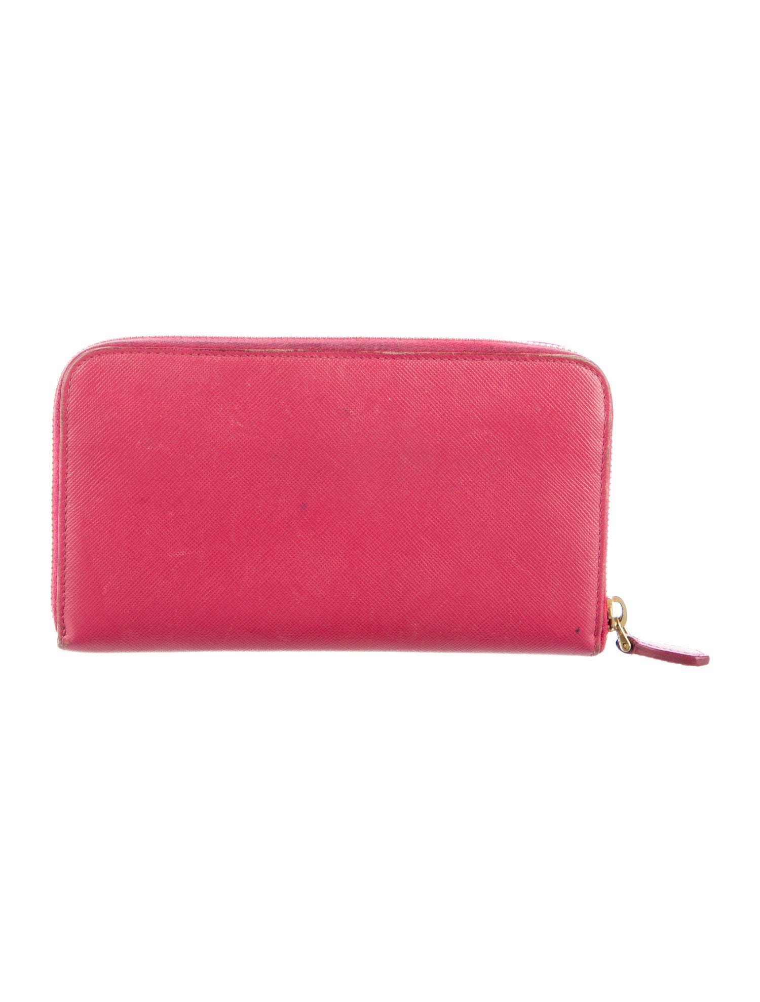 Prada Saffiano Metal Leather Continental Wallet