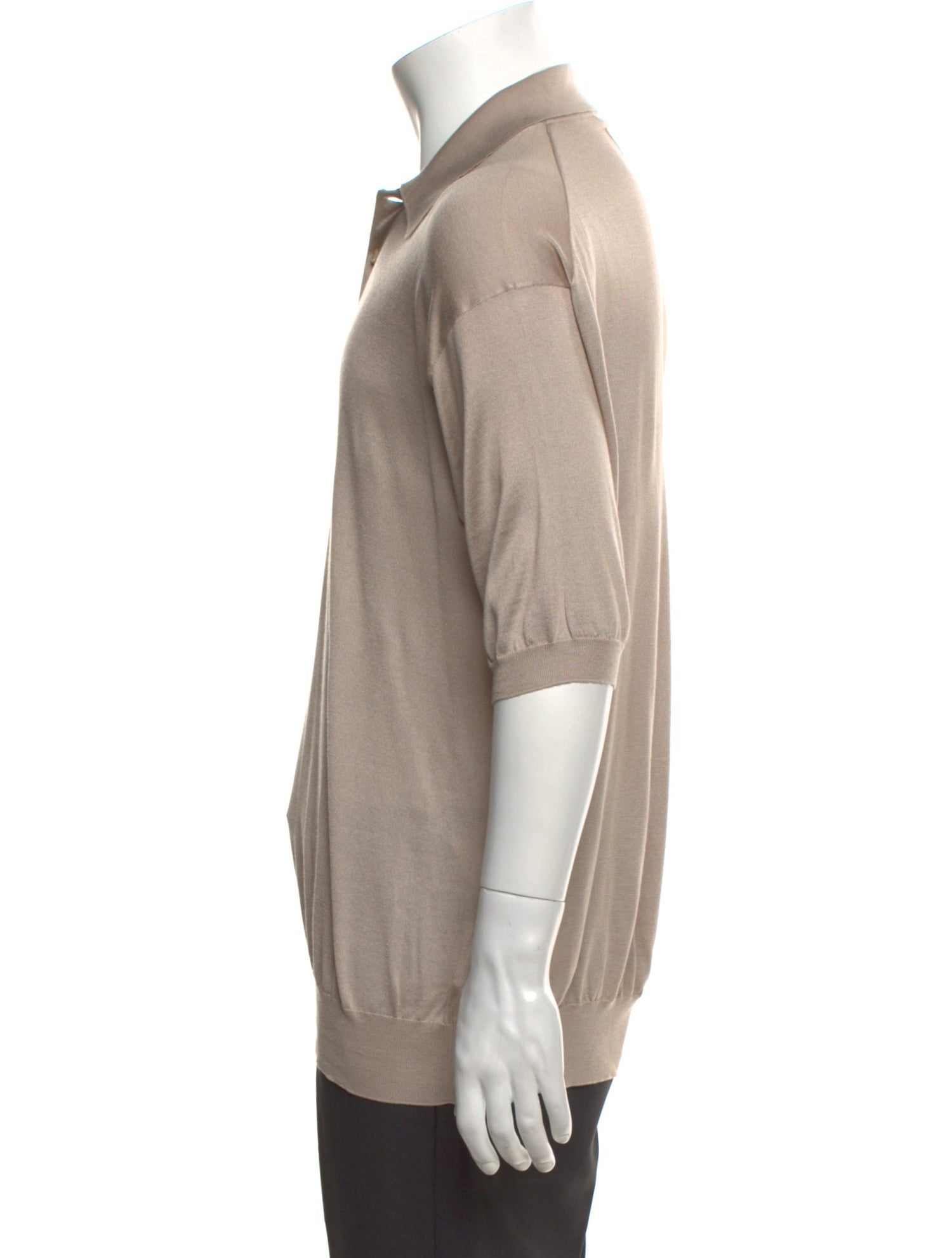 Prada 2023 Silk Polo Sweater