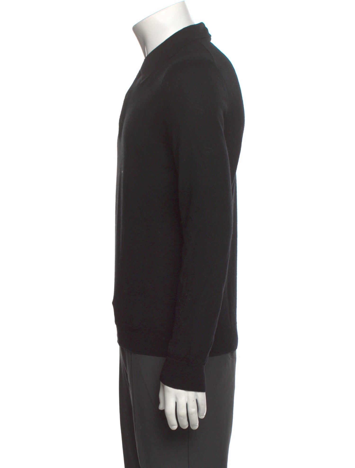 Prada 2023 Virgin Wool Polo Sweater