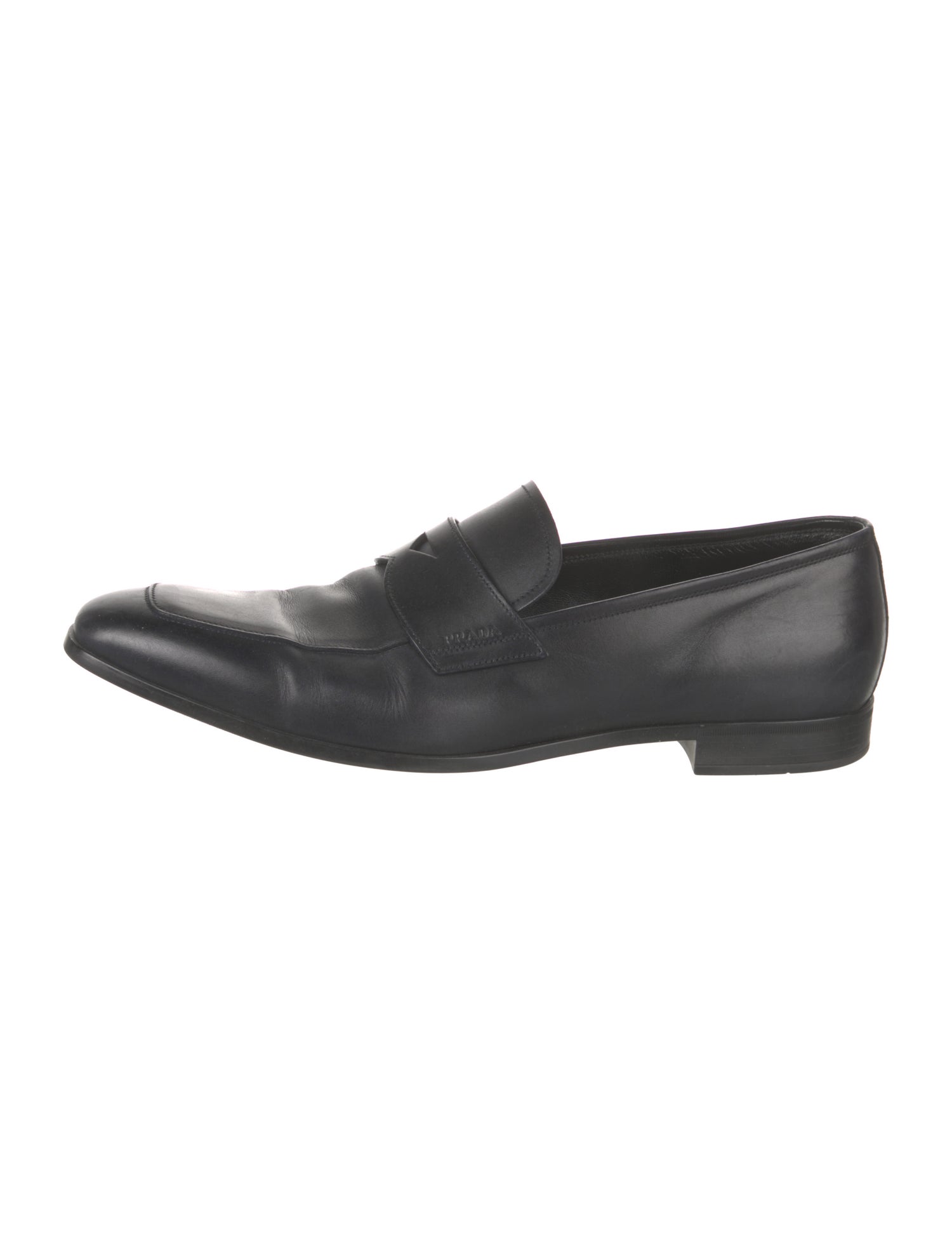 Prada Leather Dress Loafers