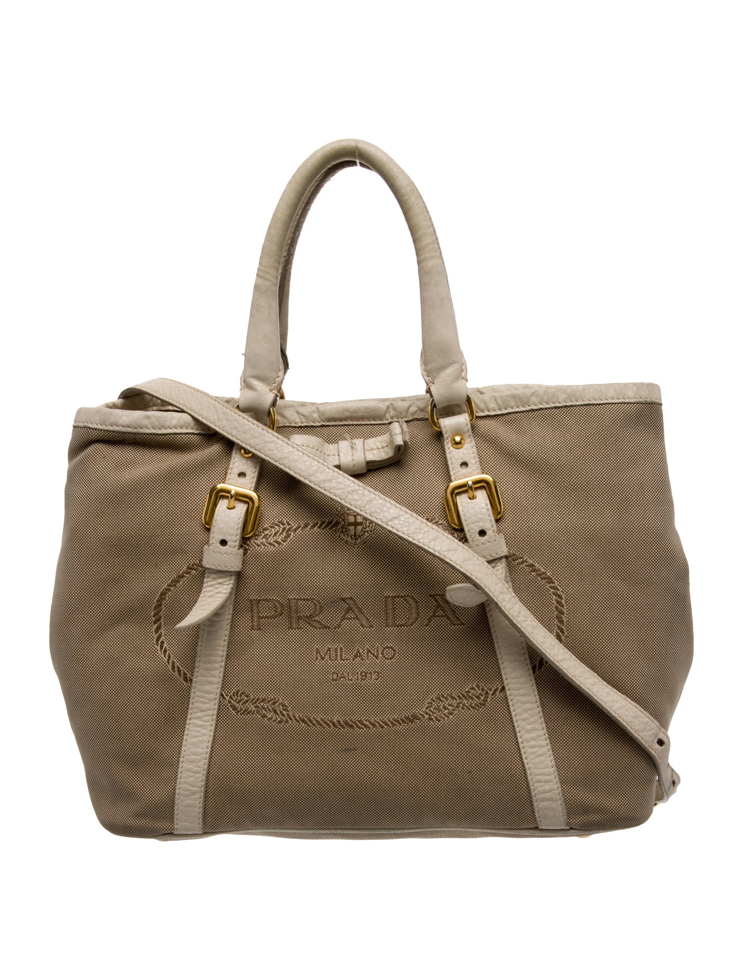 Prada Signature Top Handle Bag