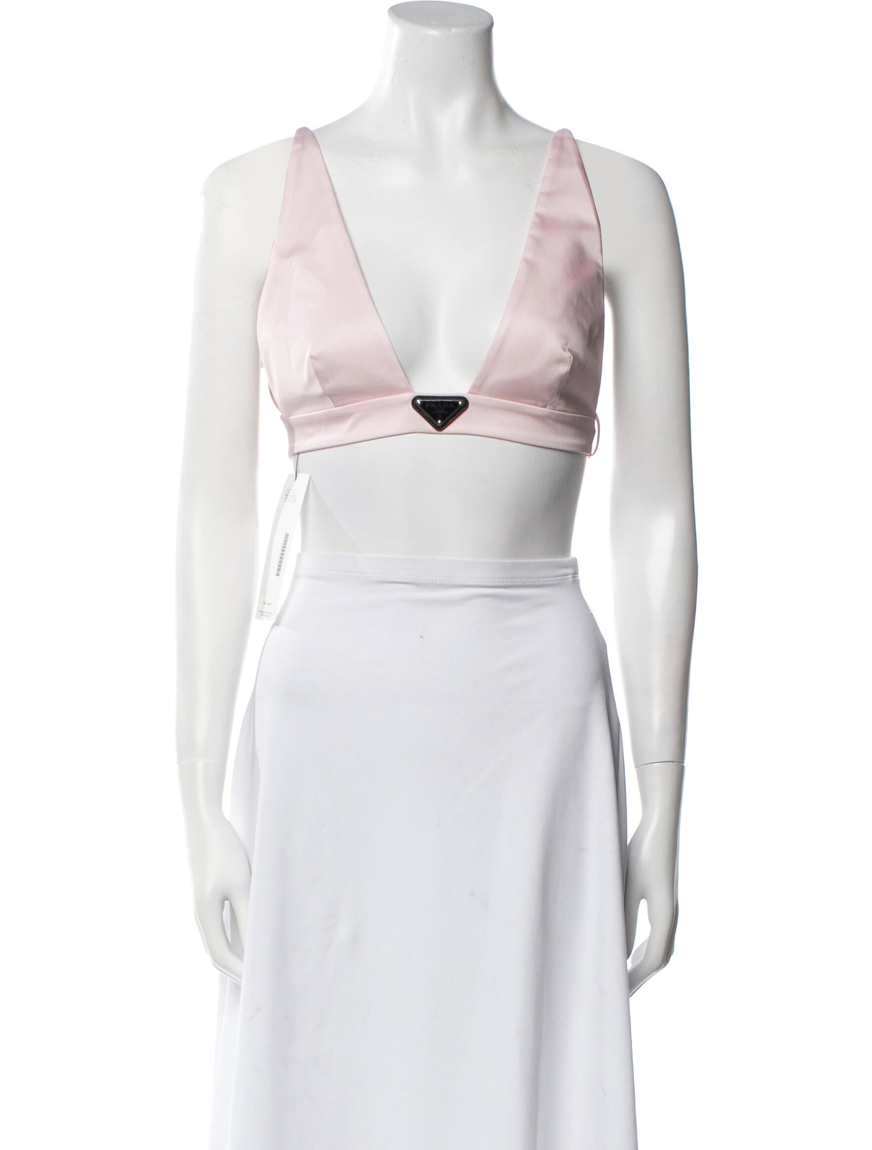 Prada 2021 Re-Nylon Crop Top