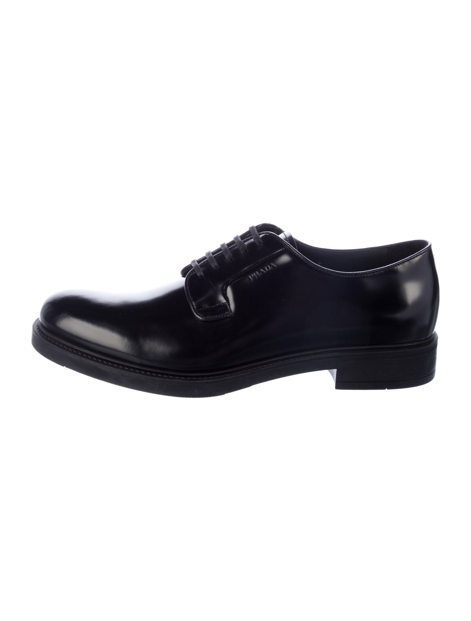 Prada Leather Derby Shoes