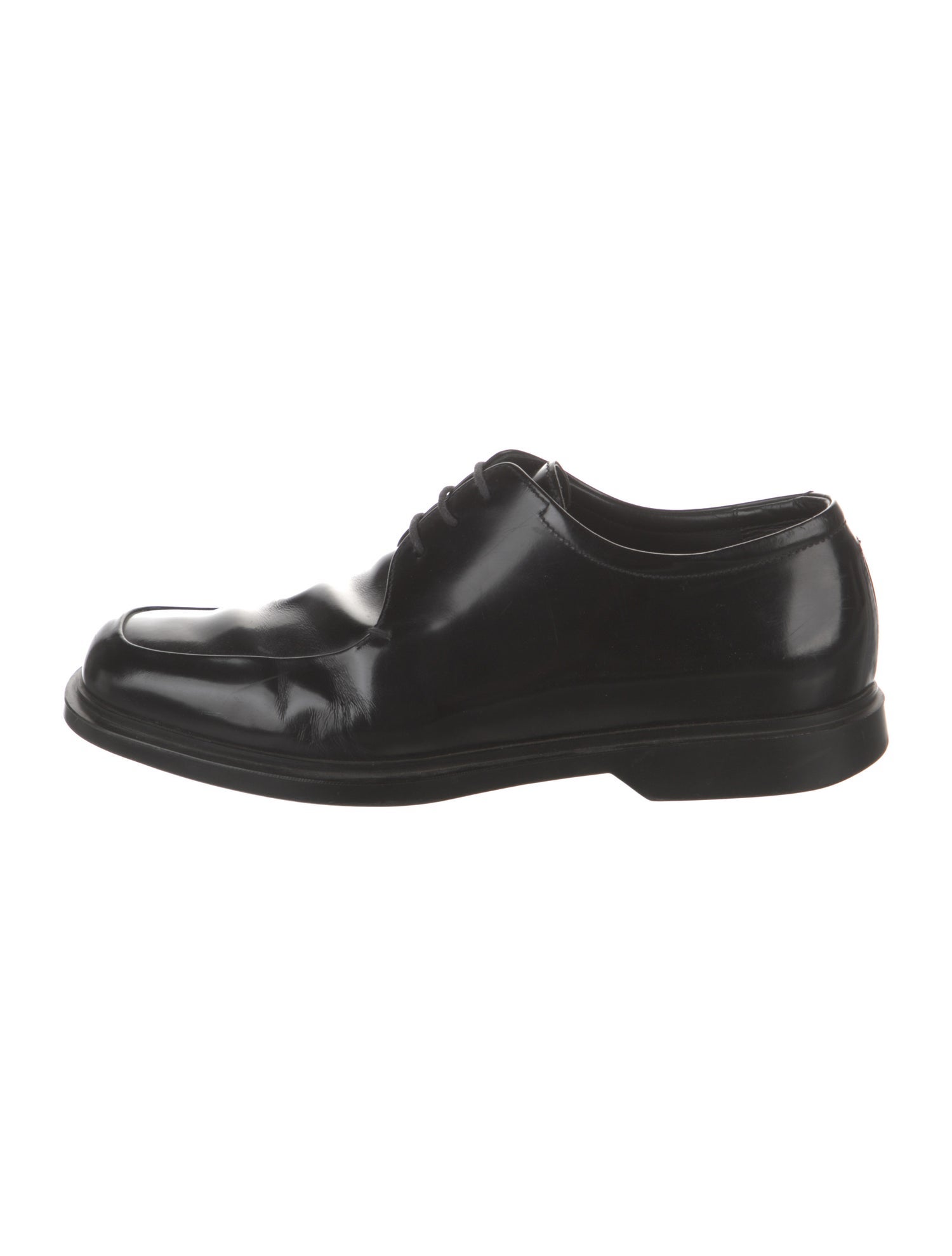 Prada Patent Leather Derby Shoes