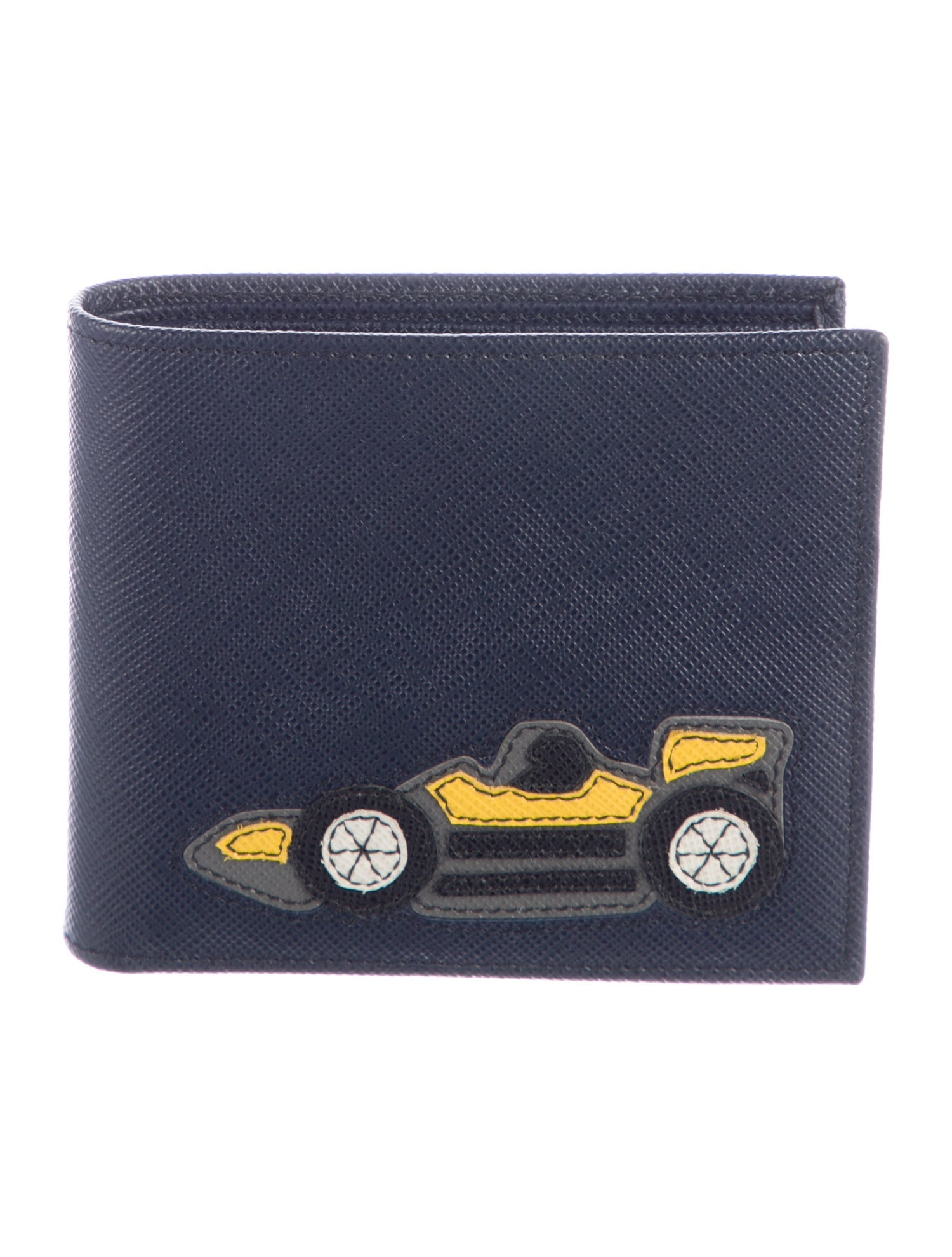 Prada Saffiano Lux Leather Bifold Wallet