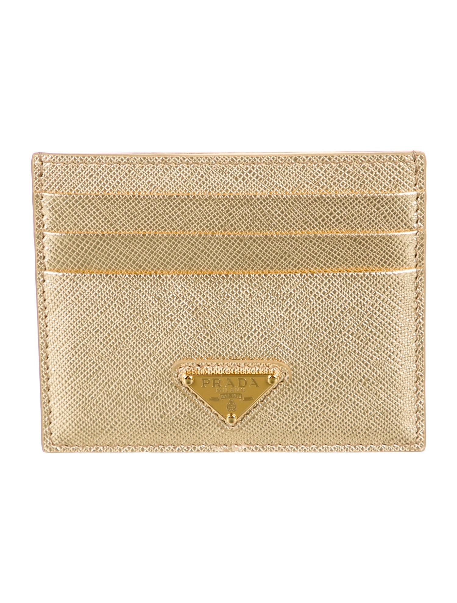 Prada Saffiano Lux Leather Wallet w/ Tags