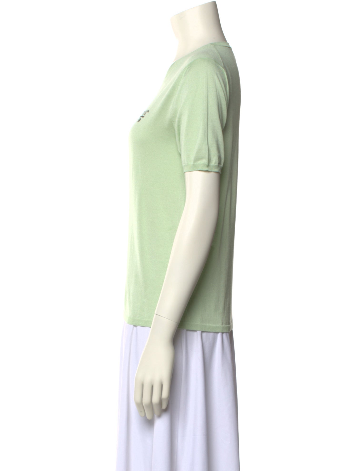 Prada 2022 Silk T-Shirt