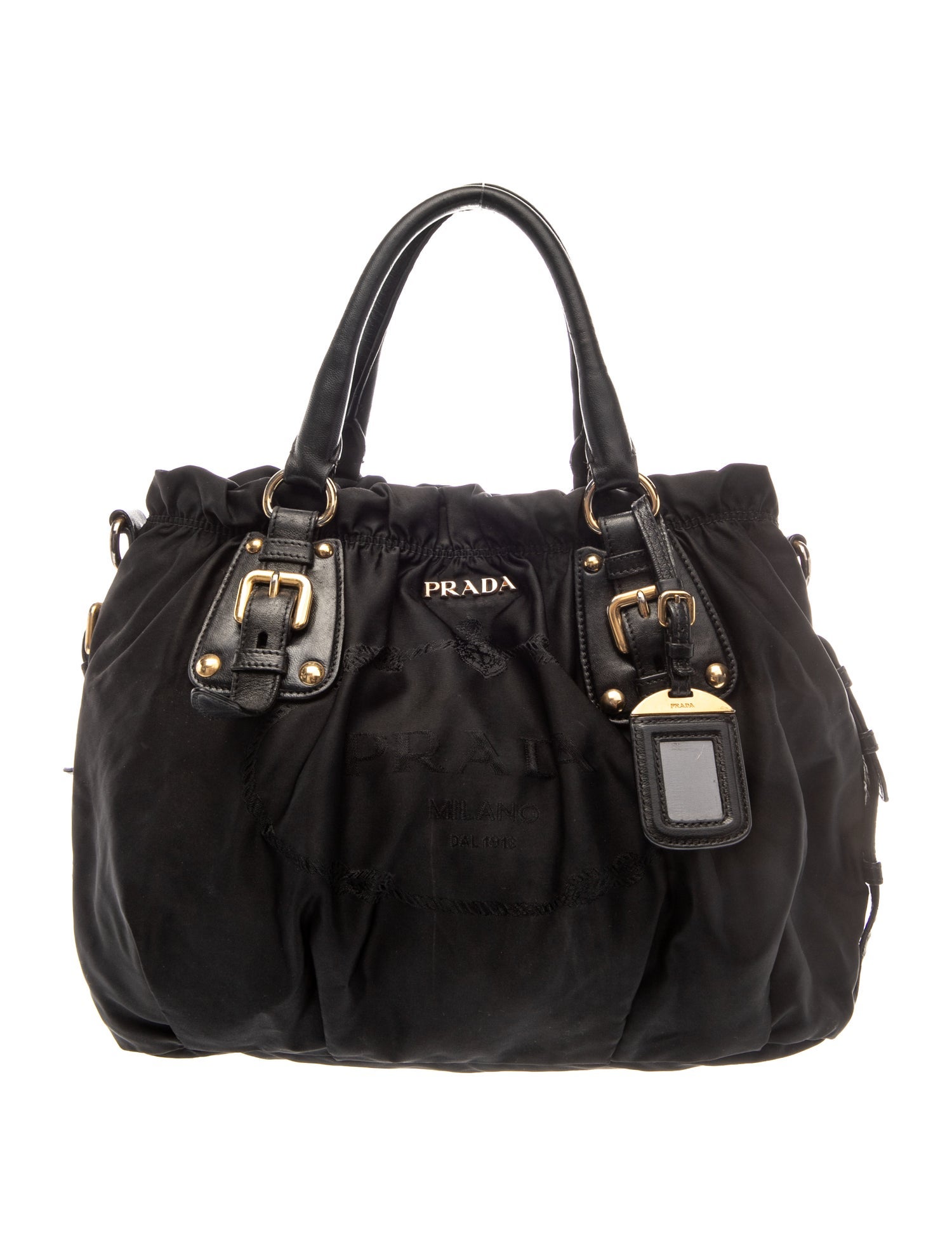 Prada Tessuto Nylon Top Handle Bag