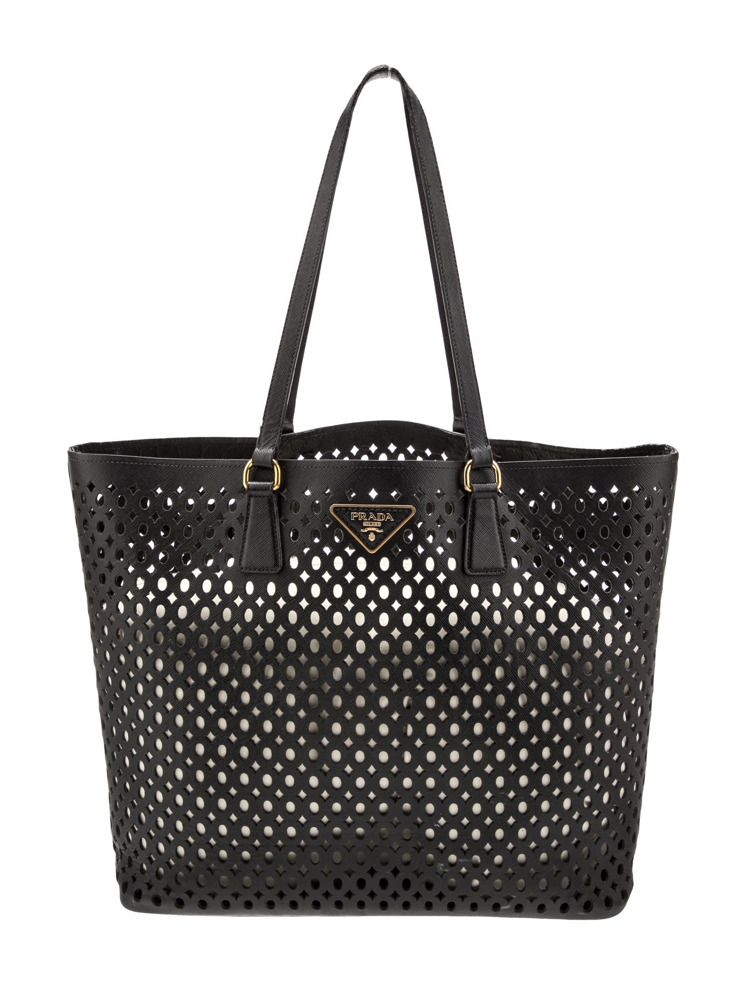 Prada Saffiano Leather Fori Tote