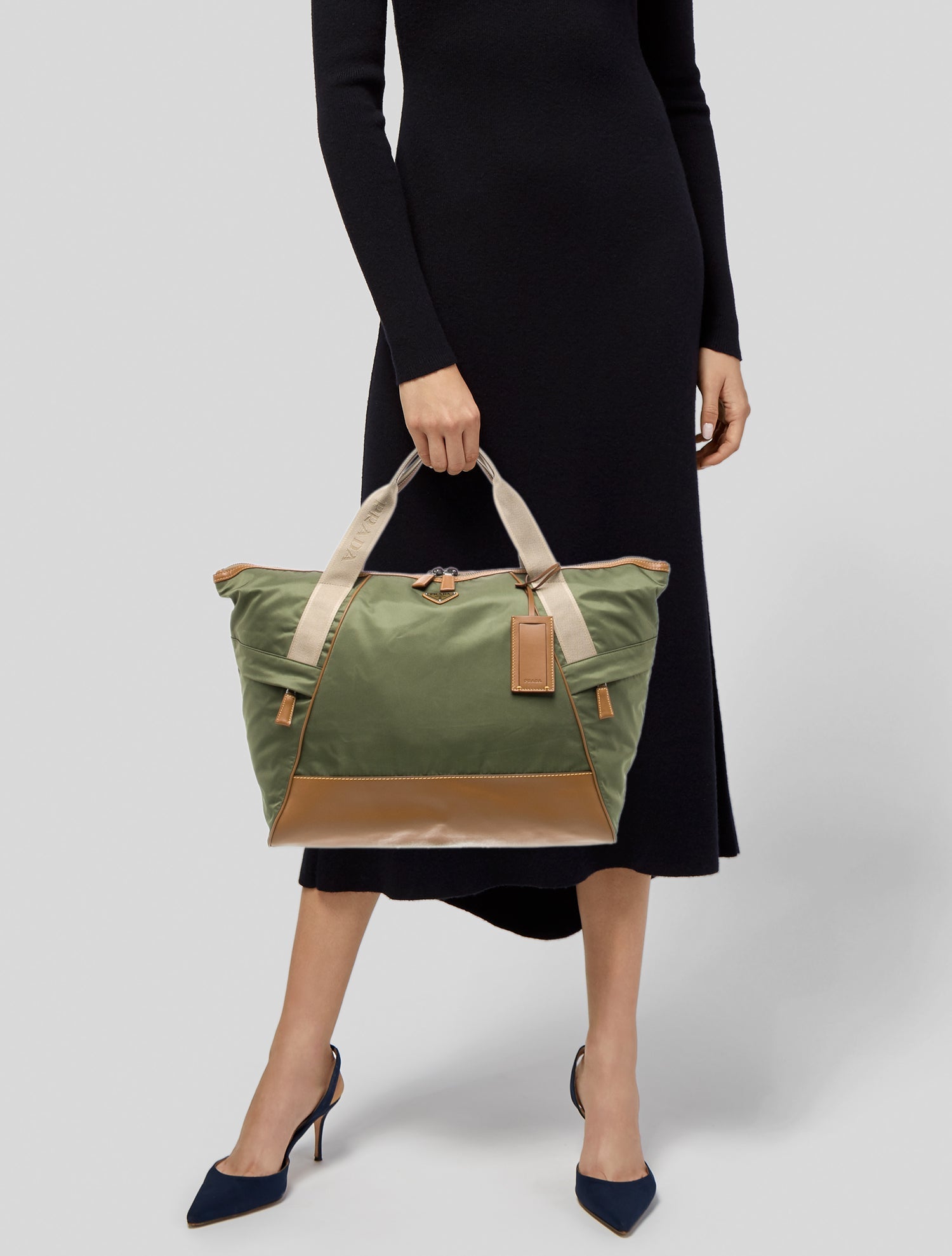 Prada Nylon Weekender Bag