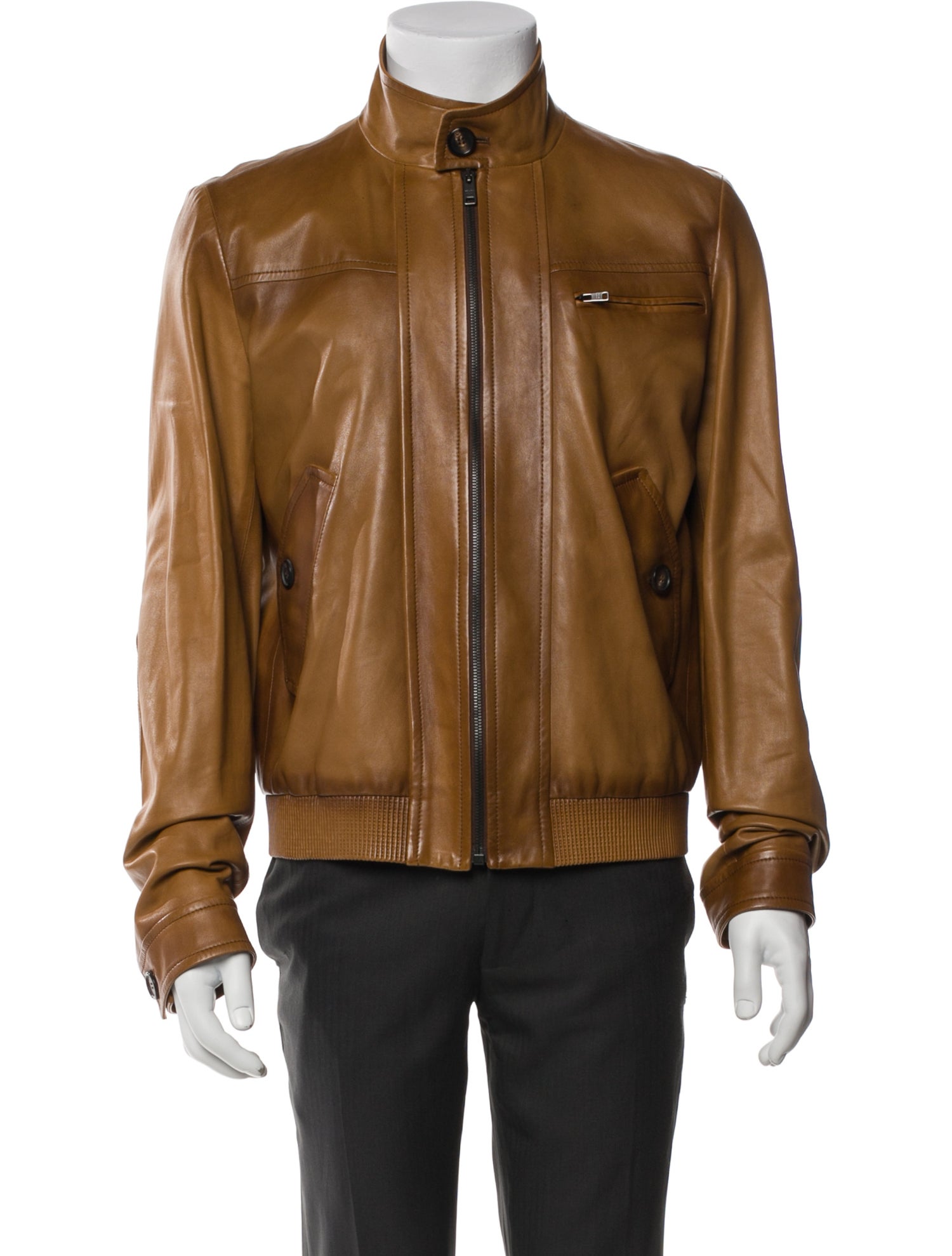 Prada 2017 Lambskin Moto Jacket