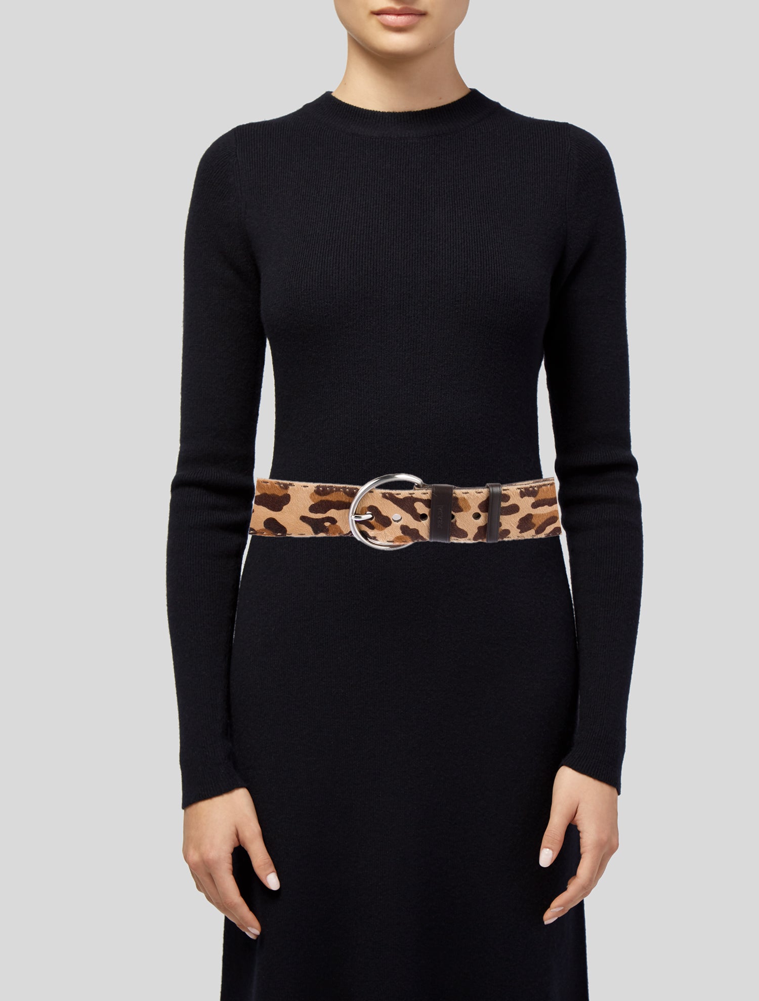 Prada Ponyhair Belt