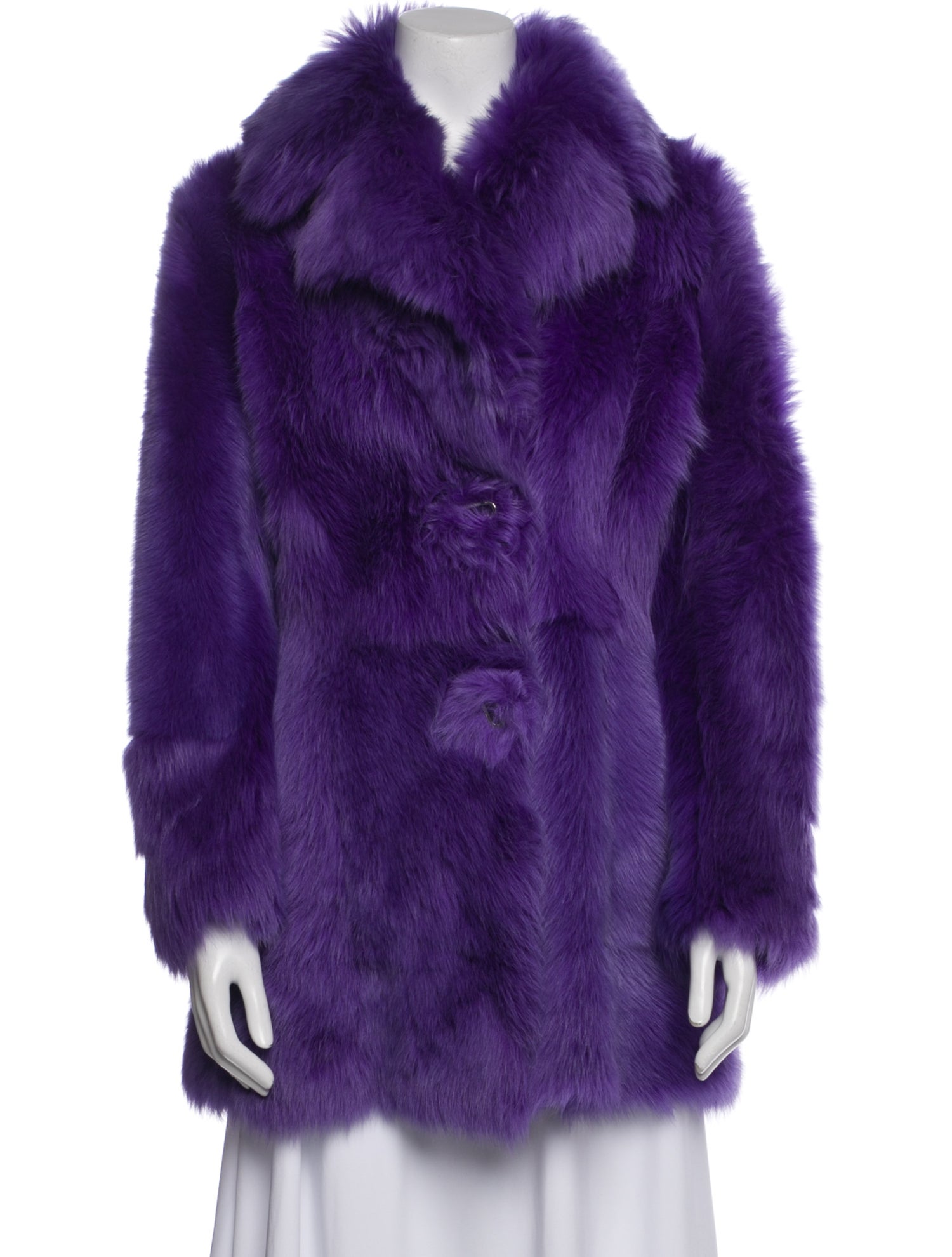 Prada 2014 Shearling Fur Coat