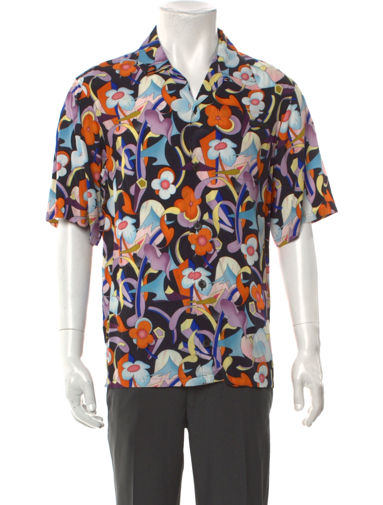 Prada 2018 Floral Print Shirt