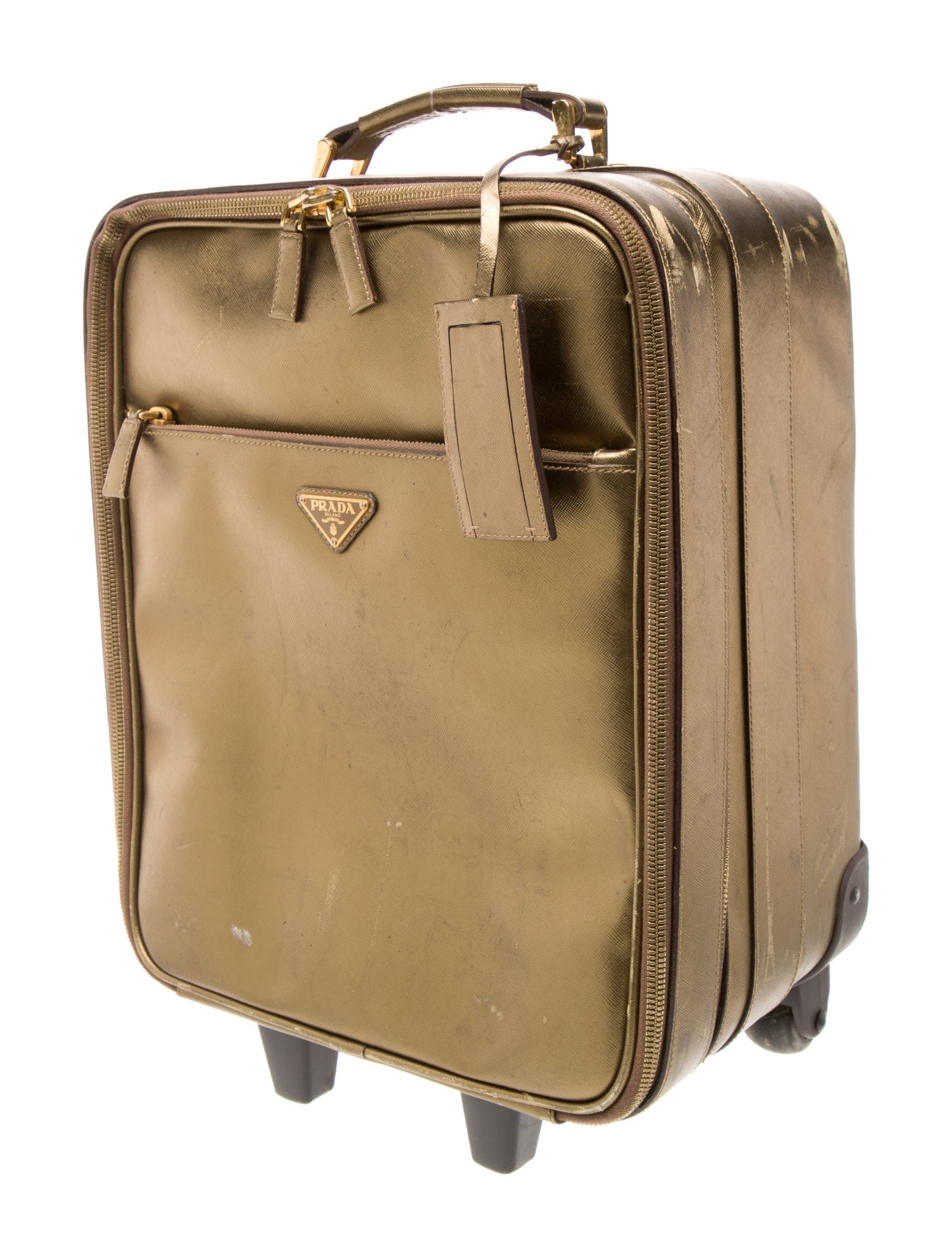Prada Saffiano Leather Suitcase