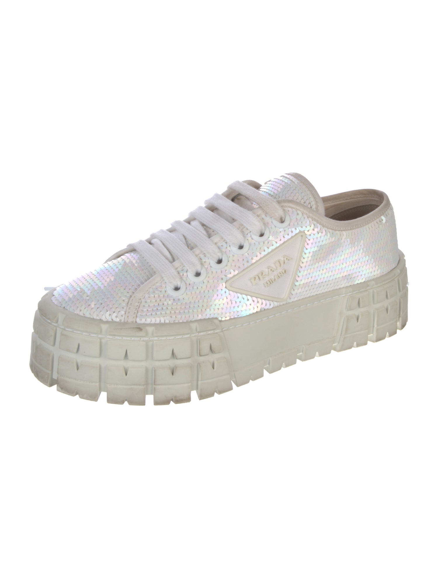 Prada Sequins Sequin Embellishments Sneakers