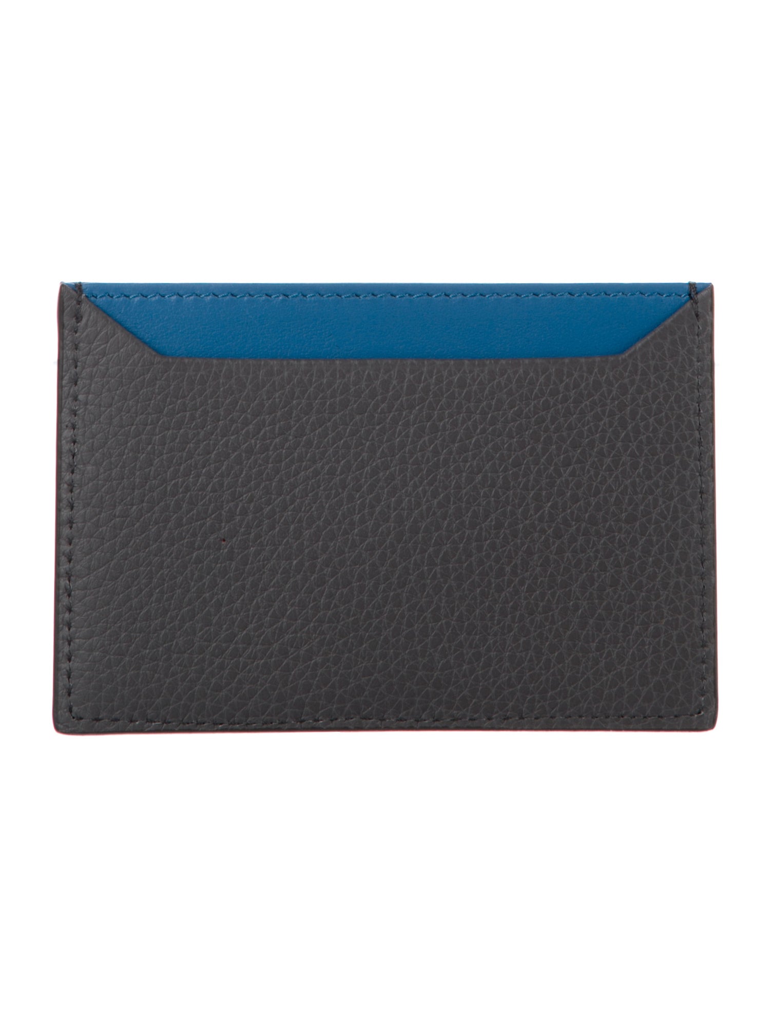 Prada Vitello Grain Leather Card Holder