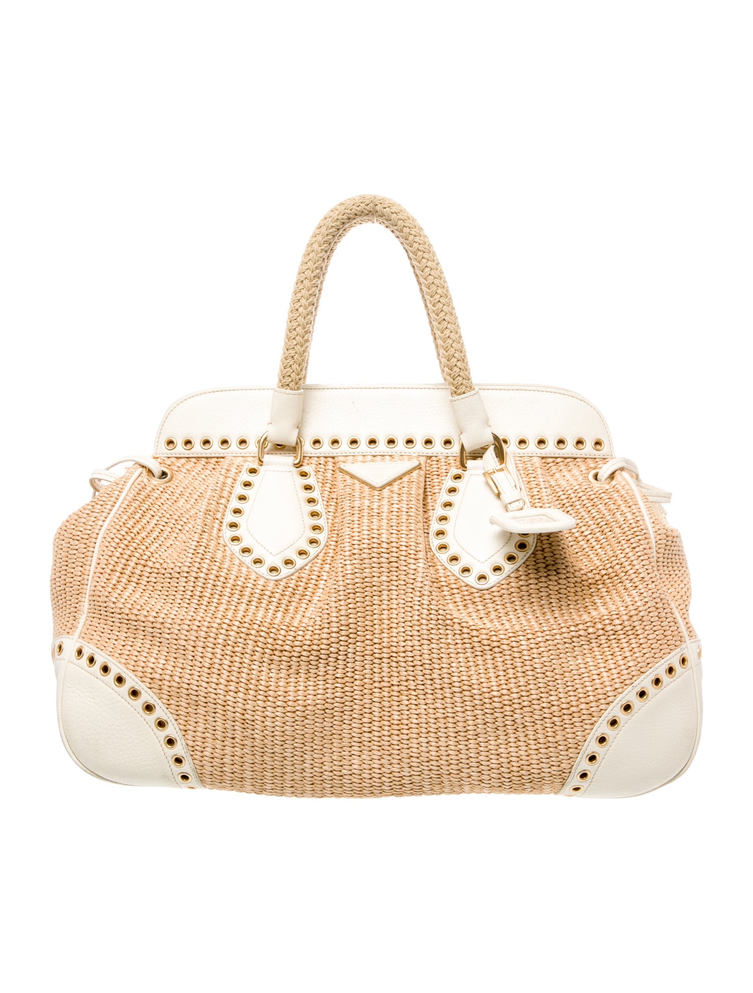 Prada Signature Top Handle Bag Large