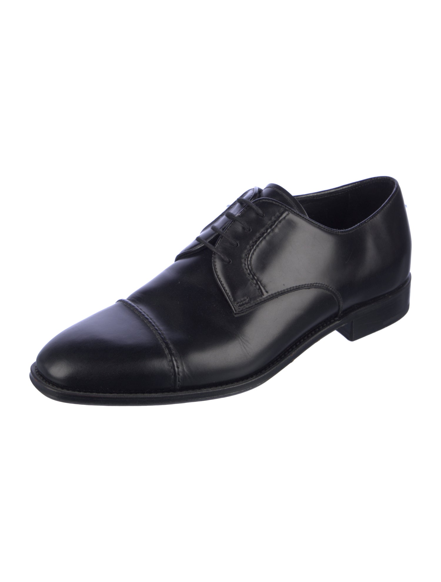 Prada Leather Derby Shoes