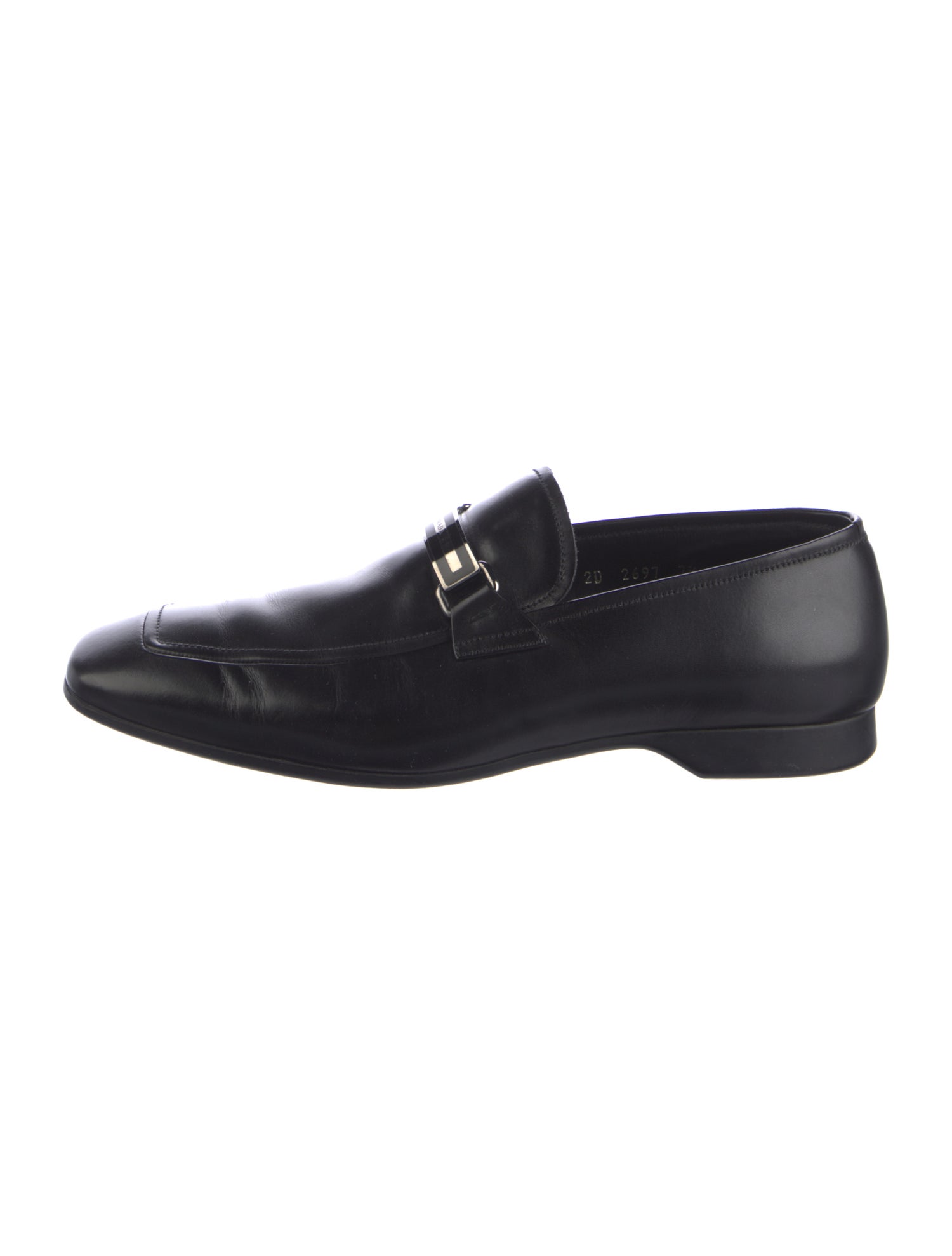 Prada Leather Dress Loafers