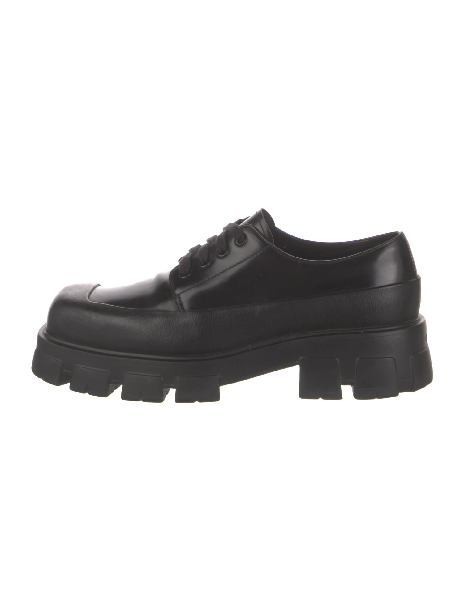 Prada Leather Dress Loafers