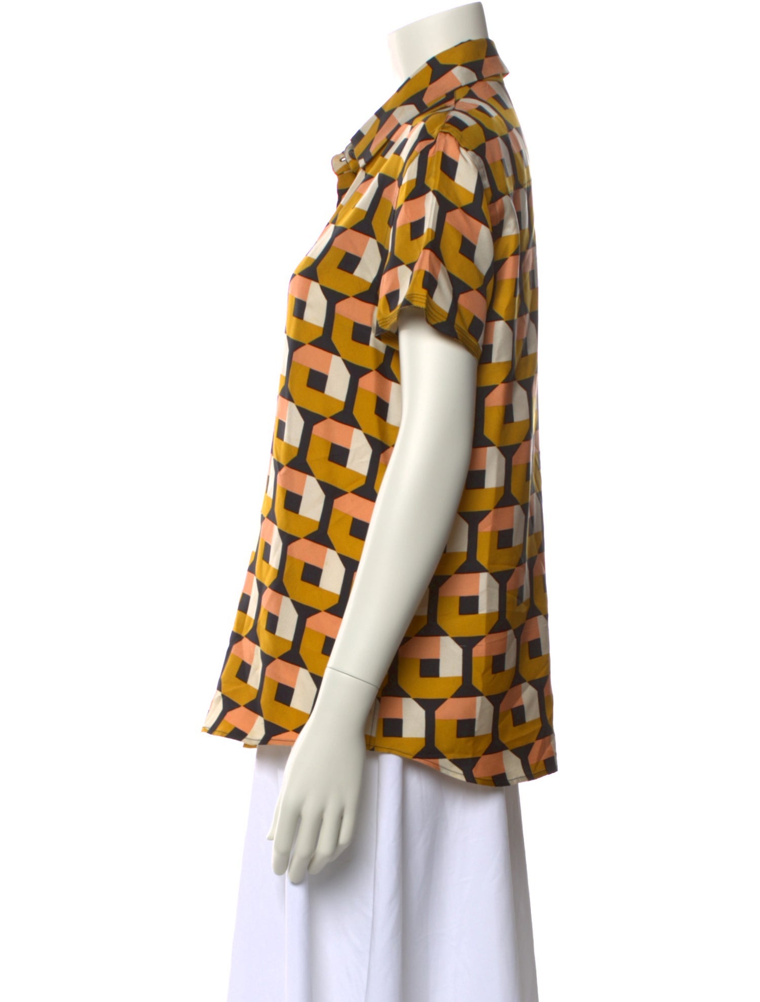 Prada Vintage 2003 Button-Up Top