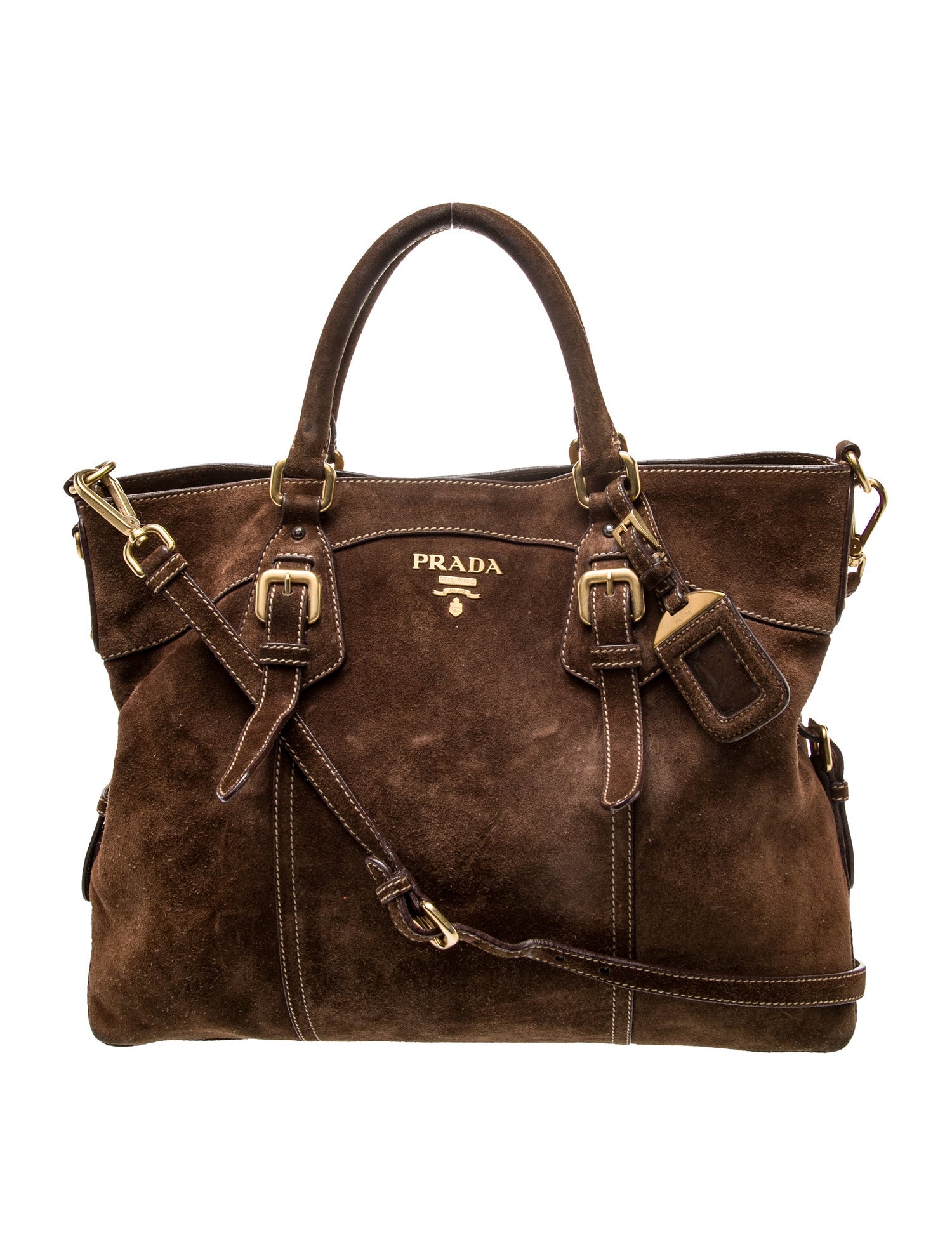 Prada Suede Bauletto