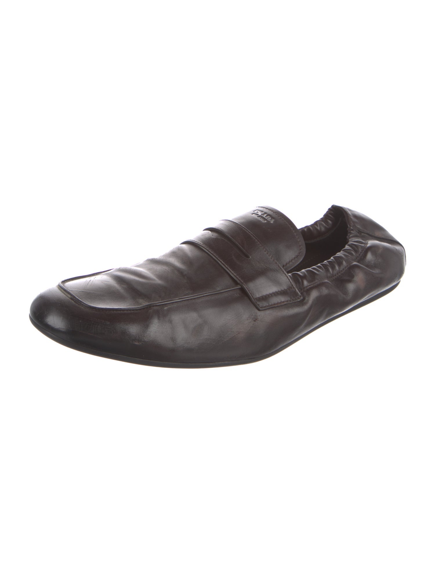 Prada Leather Loafers