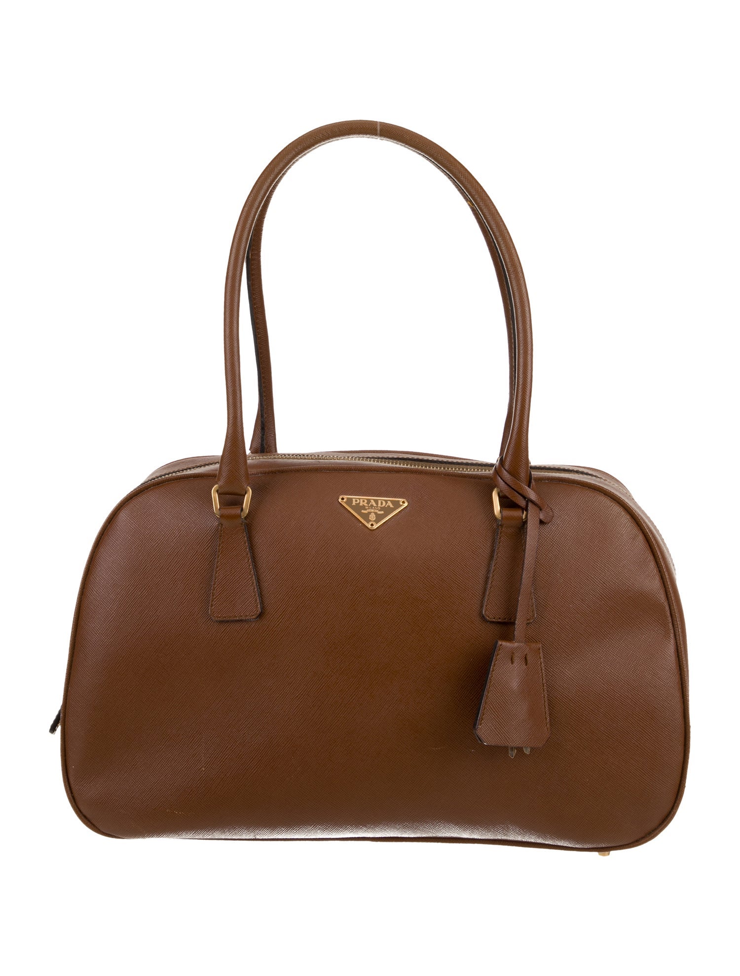 Prada Saffiano Leather Bauletto