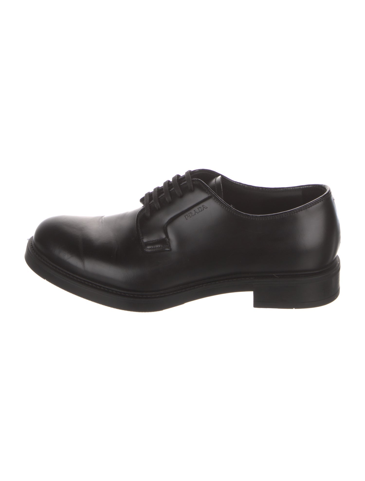 Prada Leather Derby Shoes