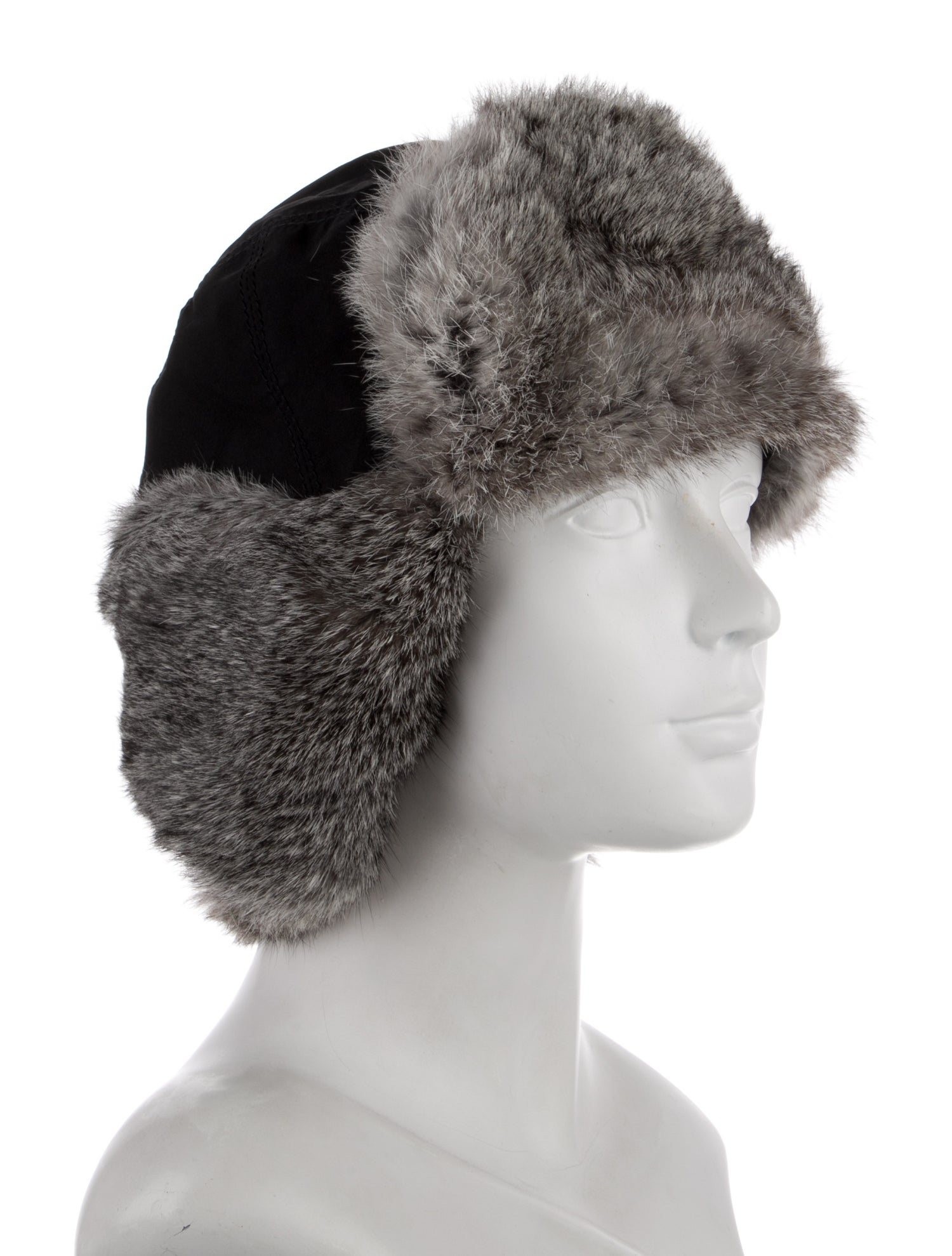 Prada Sport Fur Trimmed Trapper Hat
