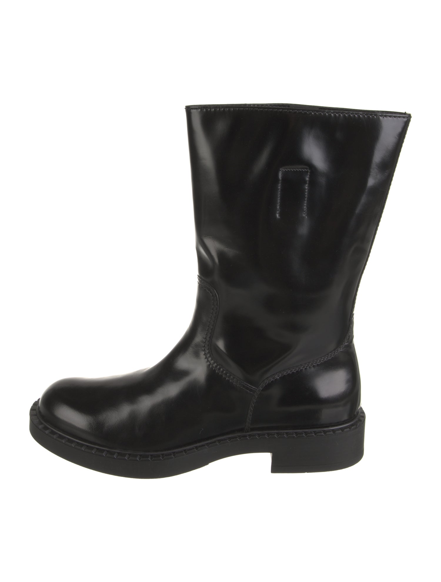Prada Patent Leather Boots