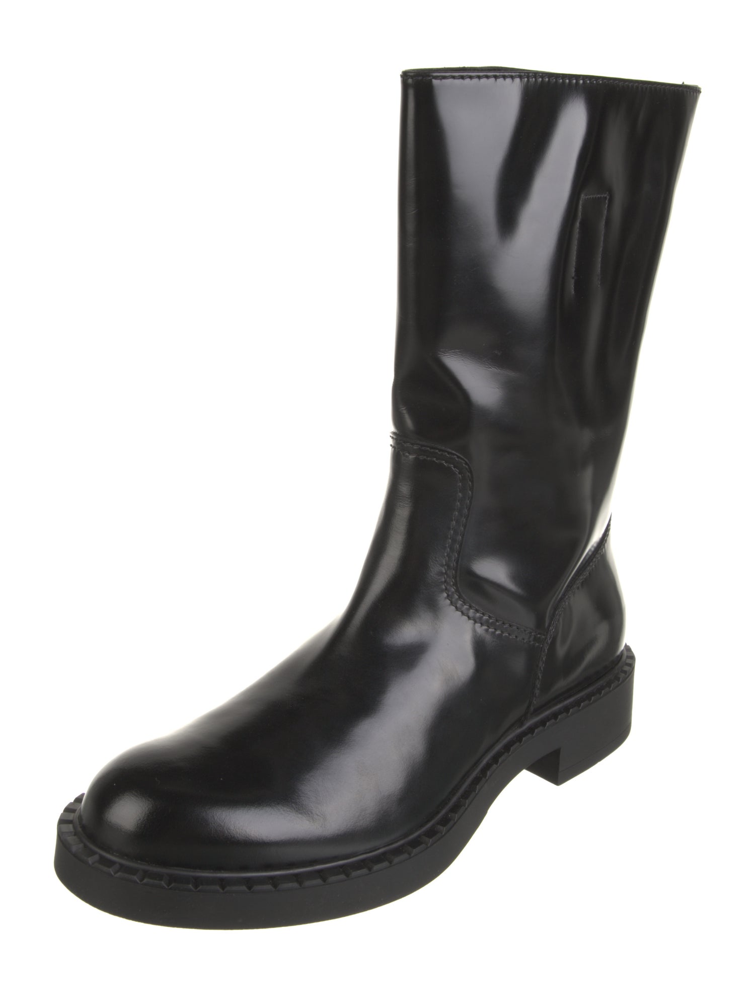 Prada Patent Leather Boots