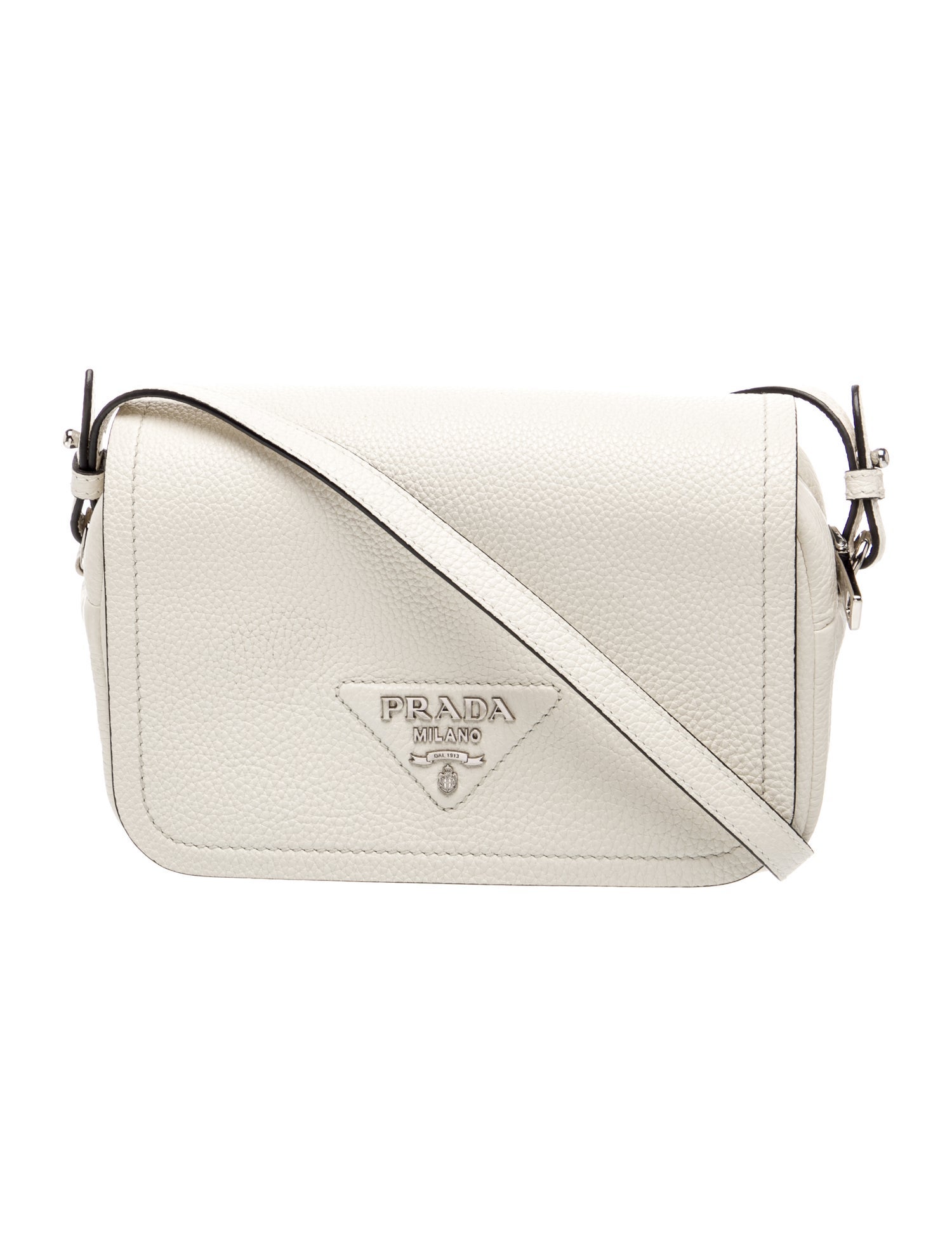 Prada Vitello Daino Leather Crossbody Bag