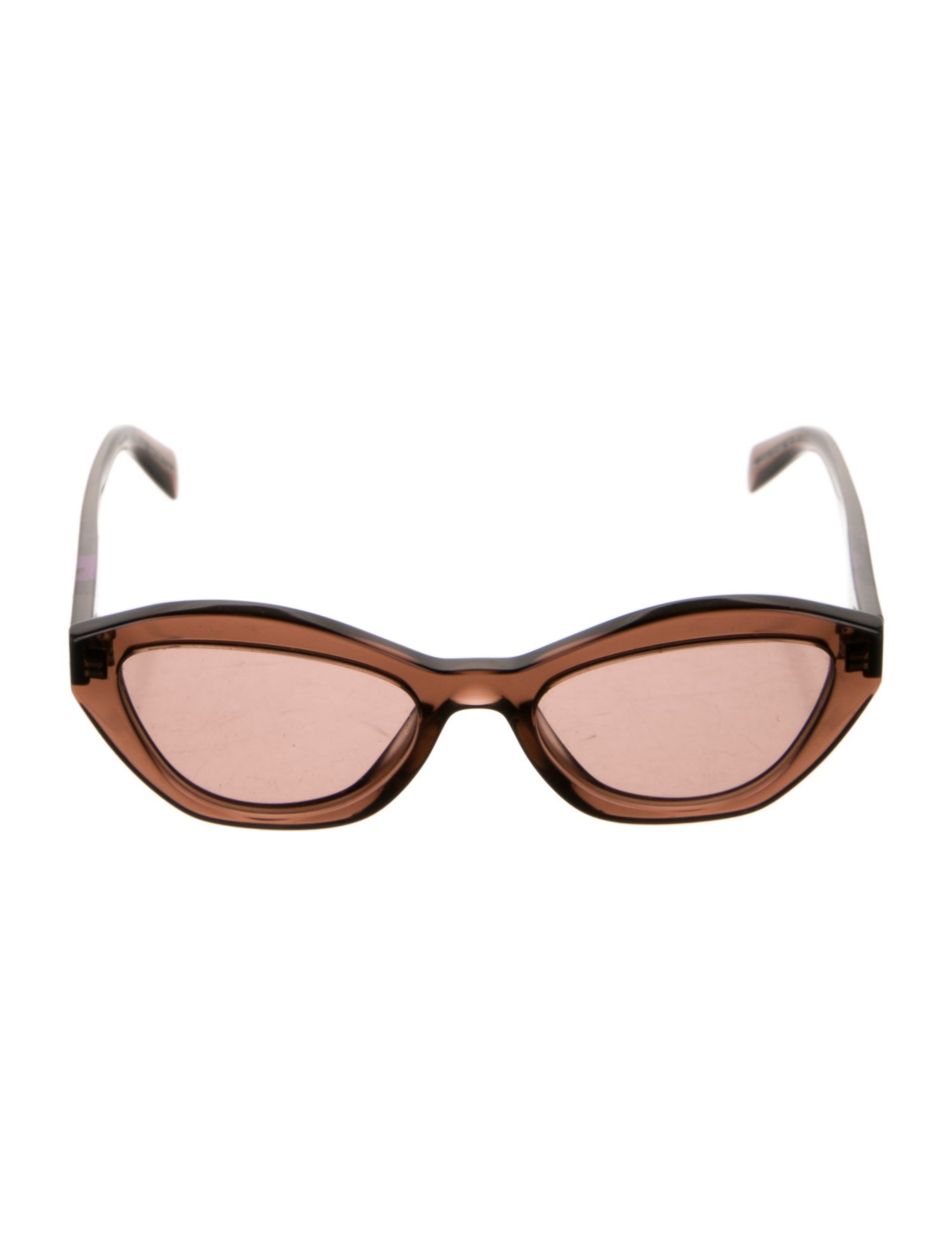 Prada Cat-Eye Tinted Sunglasses