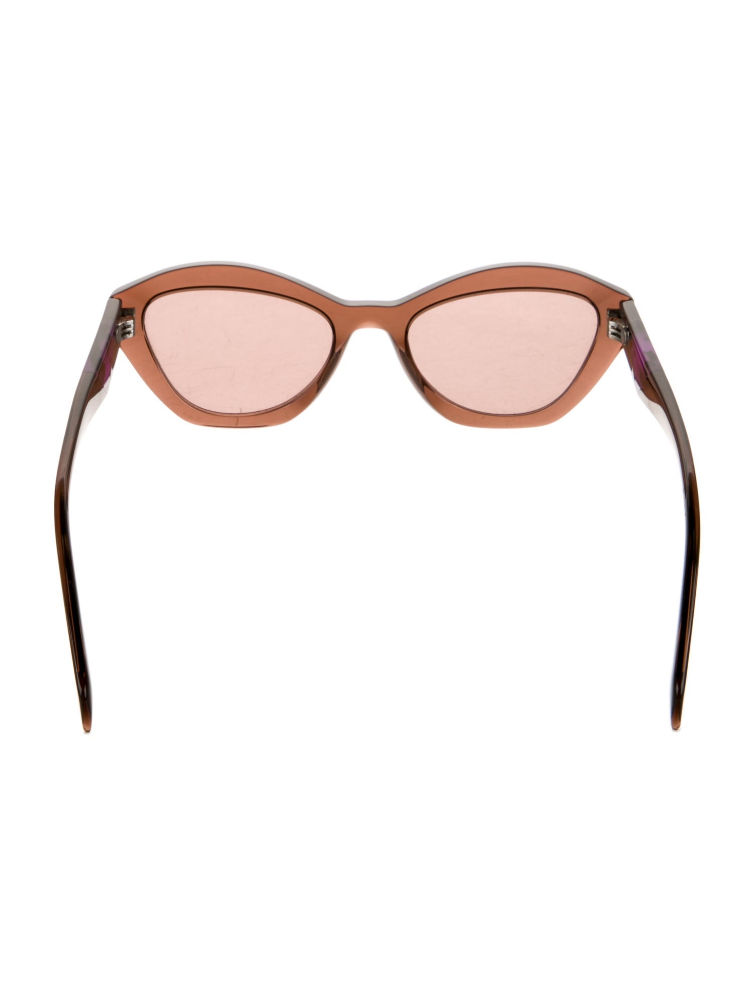 Prada Cat-Eye Tinted Sunglasses