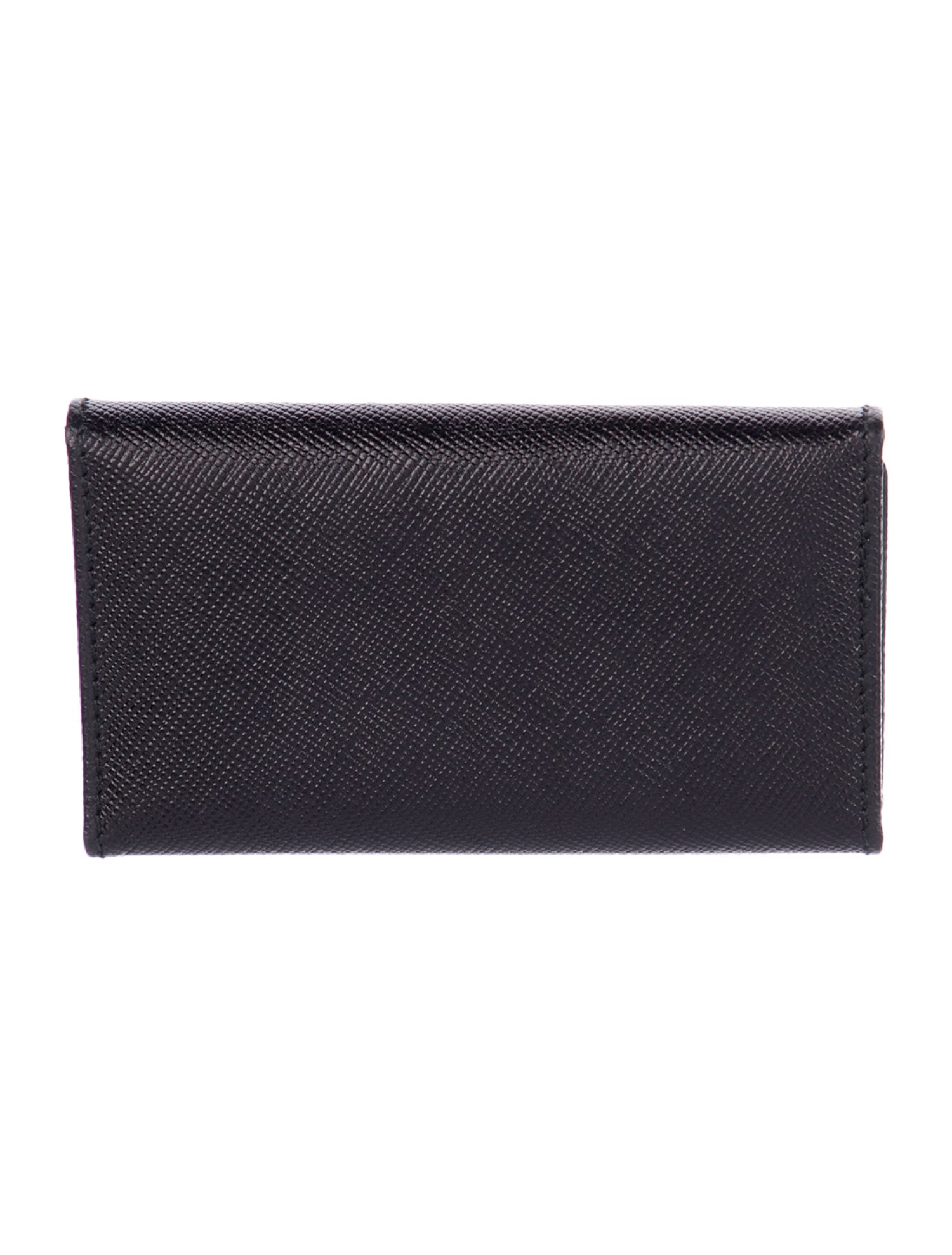Prada leather key holder