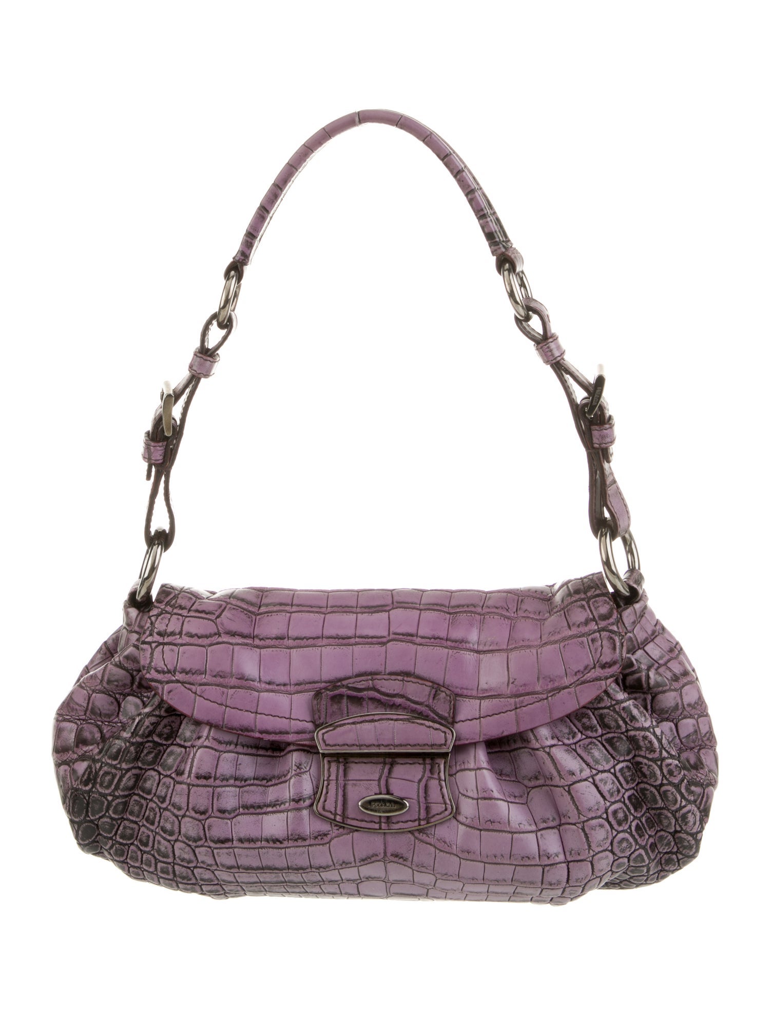 Prada Embossed Leather Skipper