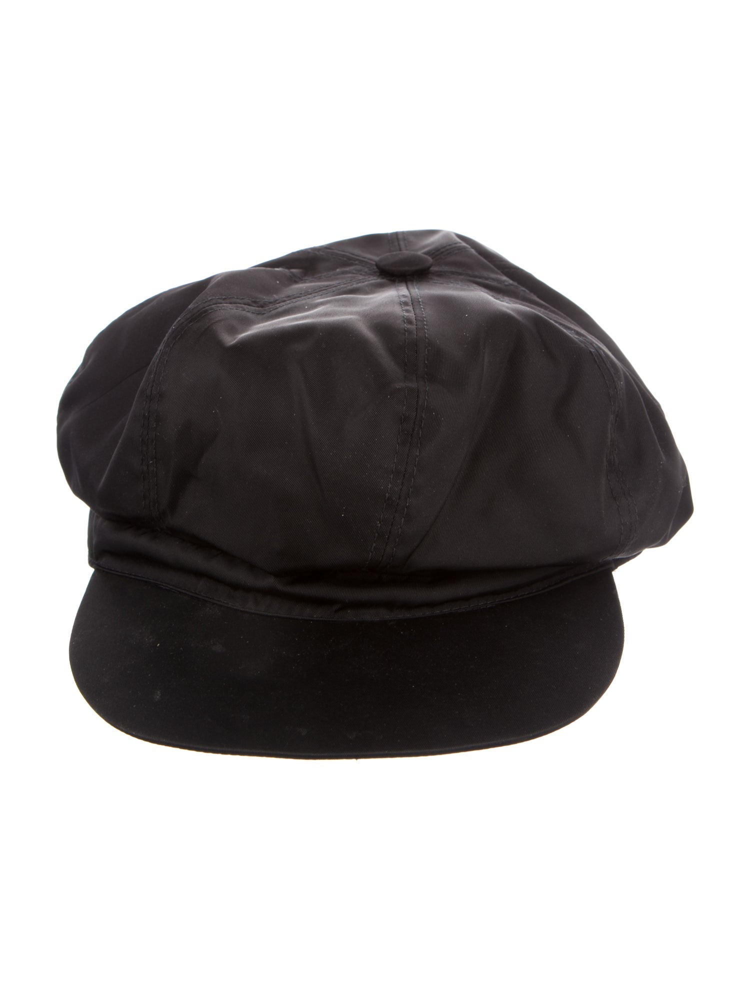 Prada Prada Re-Nylon Newsboy Cap
