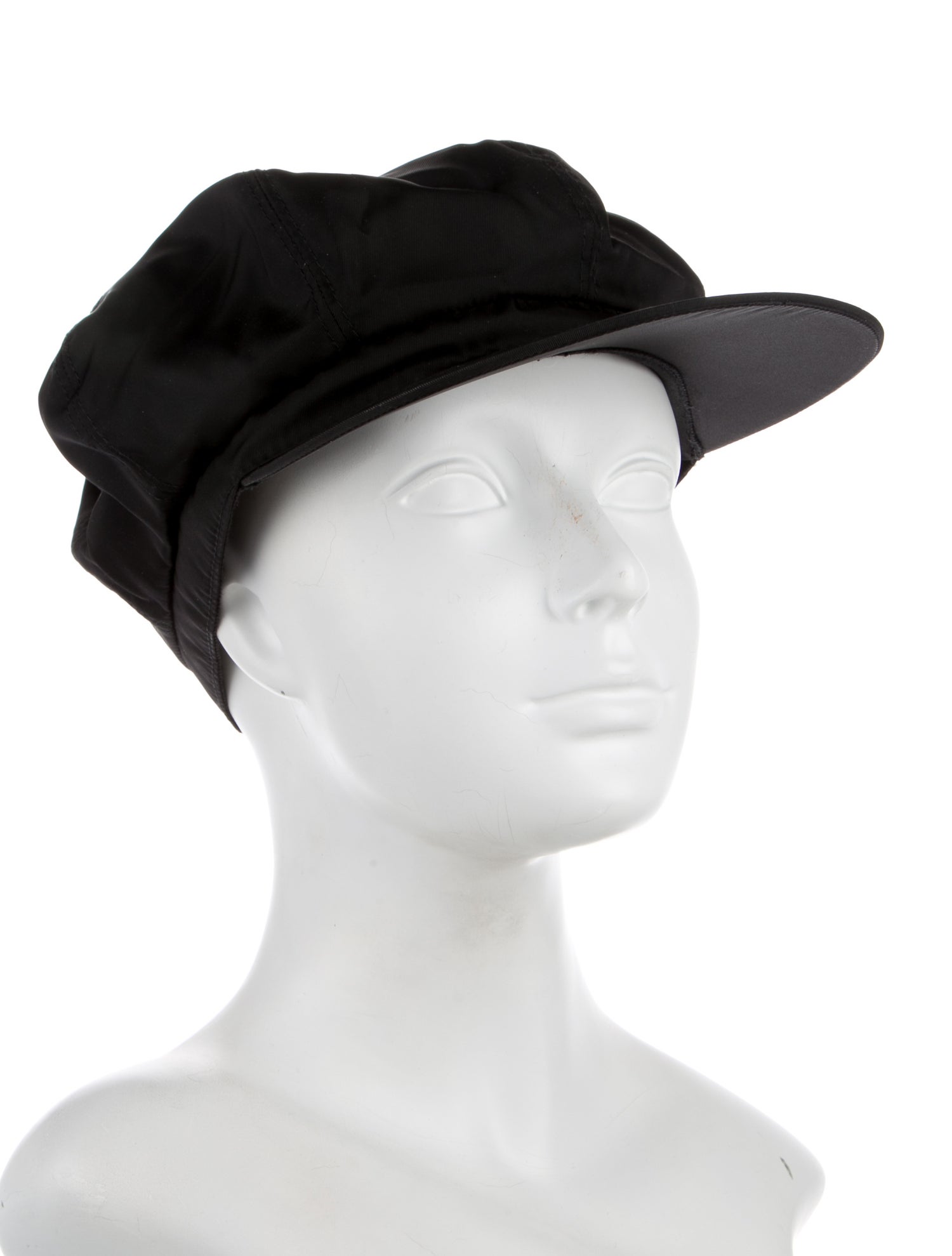 Prada Prada Re-Nylon Newsboy Cap