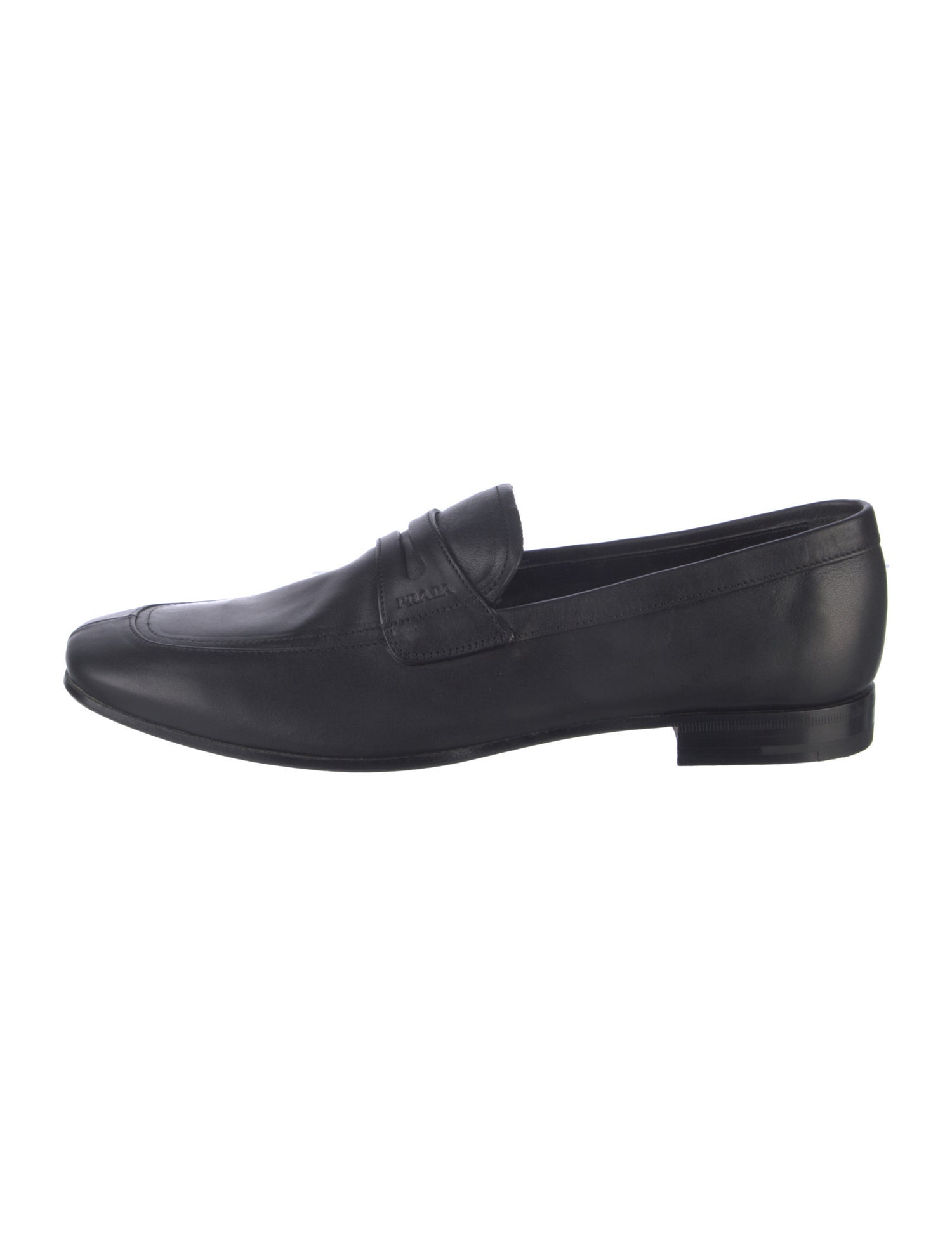 Prada Leather Dress Loafers