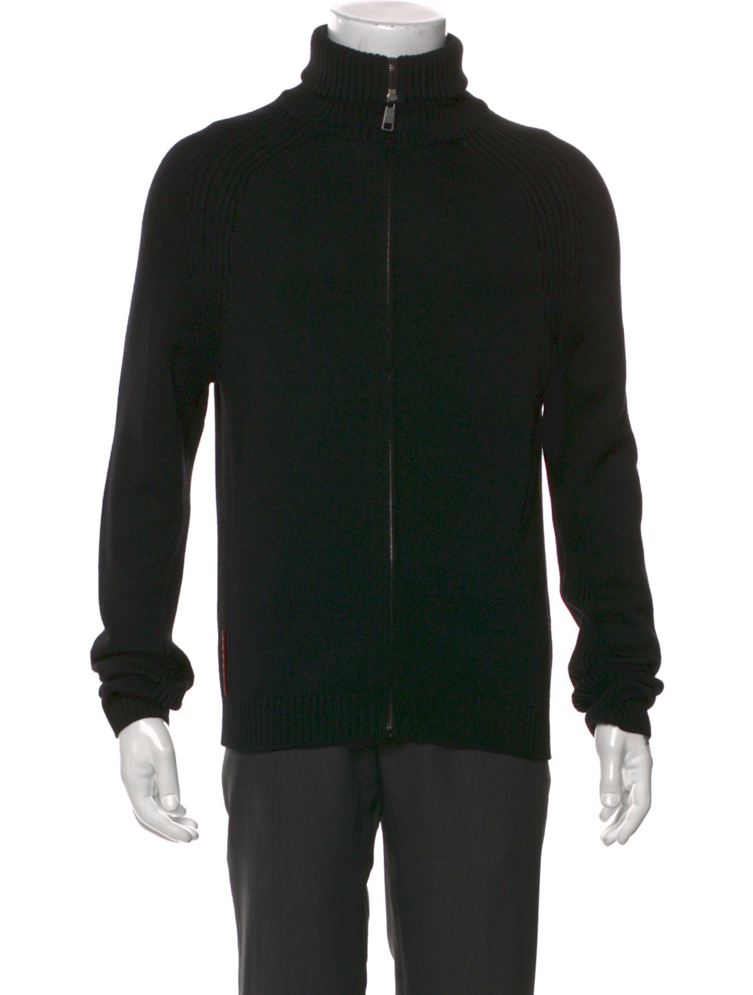 Prada 2015 Signature Logo Cardigan