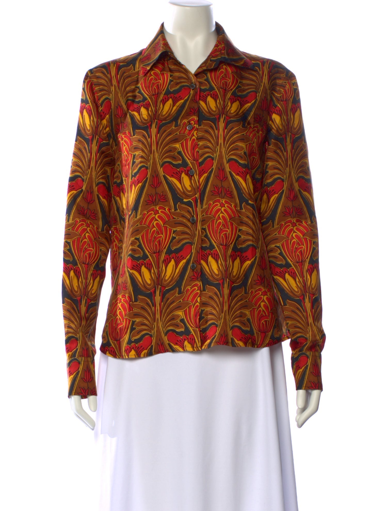 Prada Vintage 2003 Button-Up Top