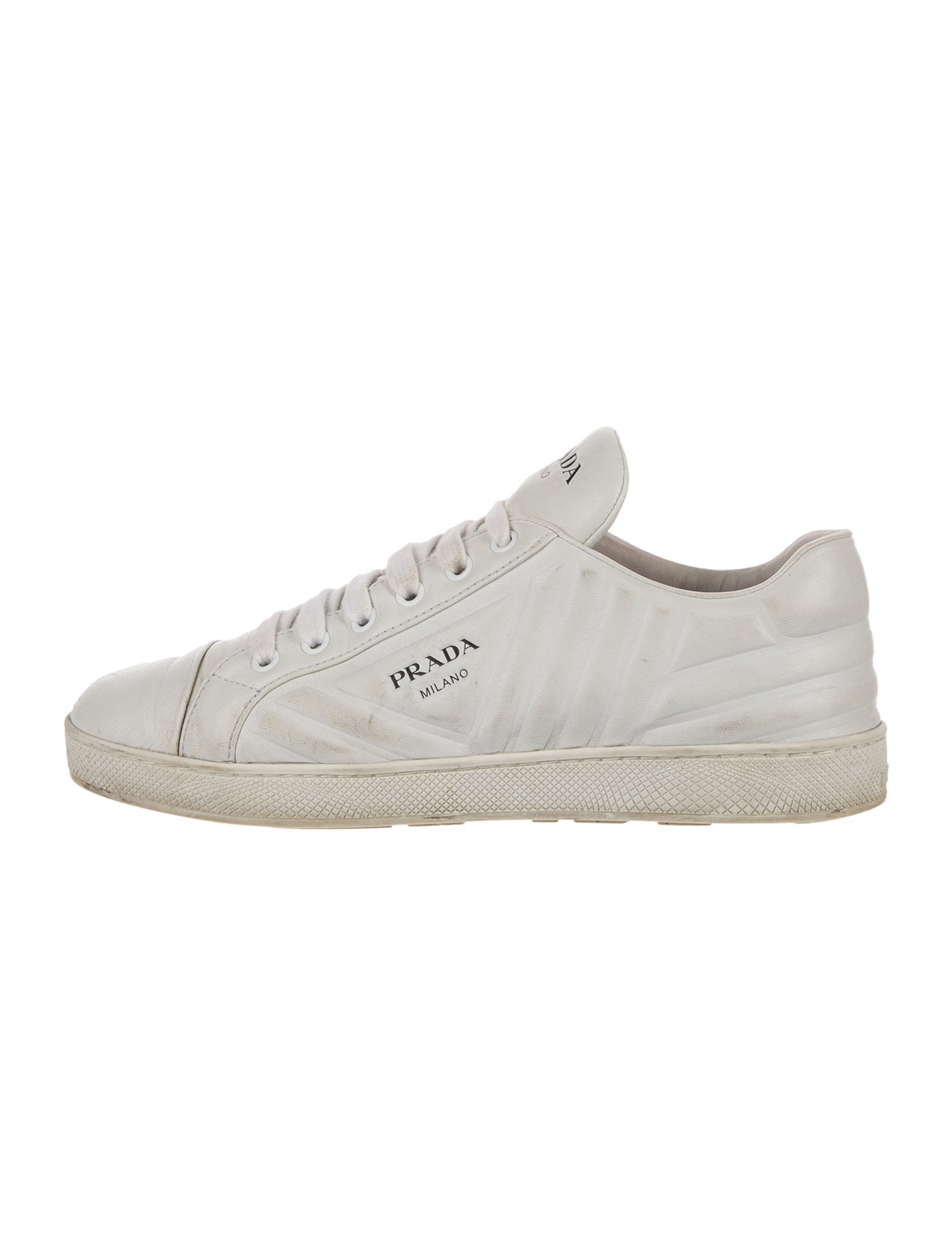 Prada Leather Sneakers