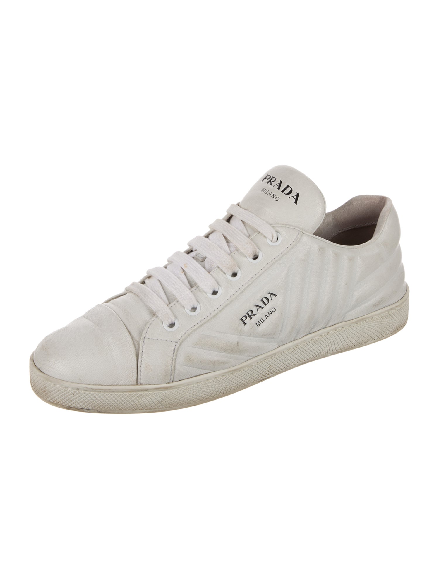 Prada Leather Sneakers
