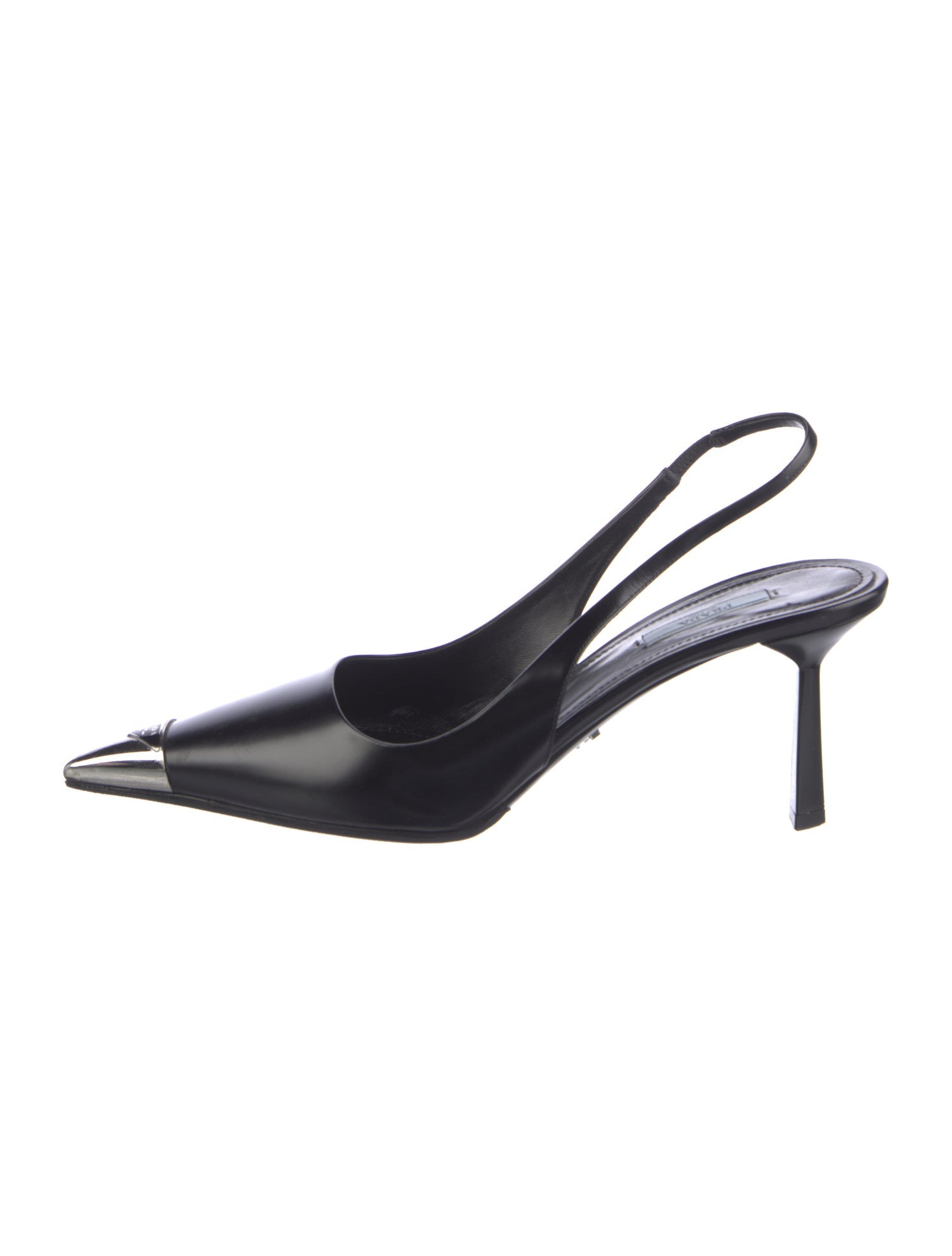 Prada Leather Slingback Pumps