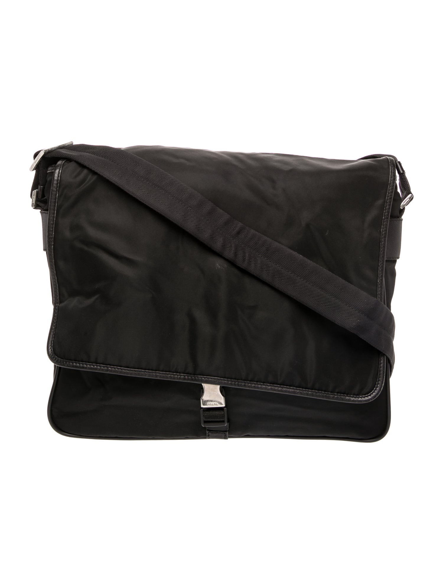 Prada Saffiano Leather Messenger Bag