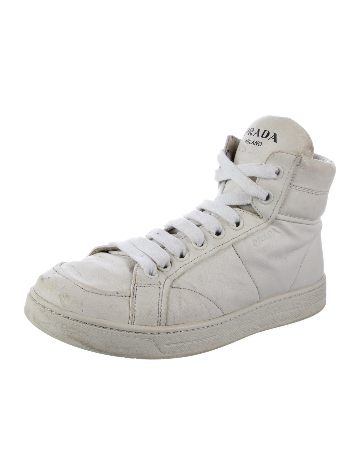 Prada Leather Sneakers